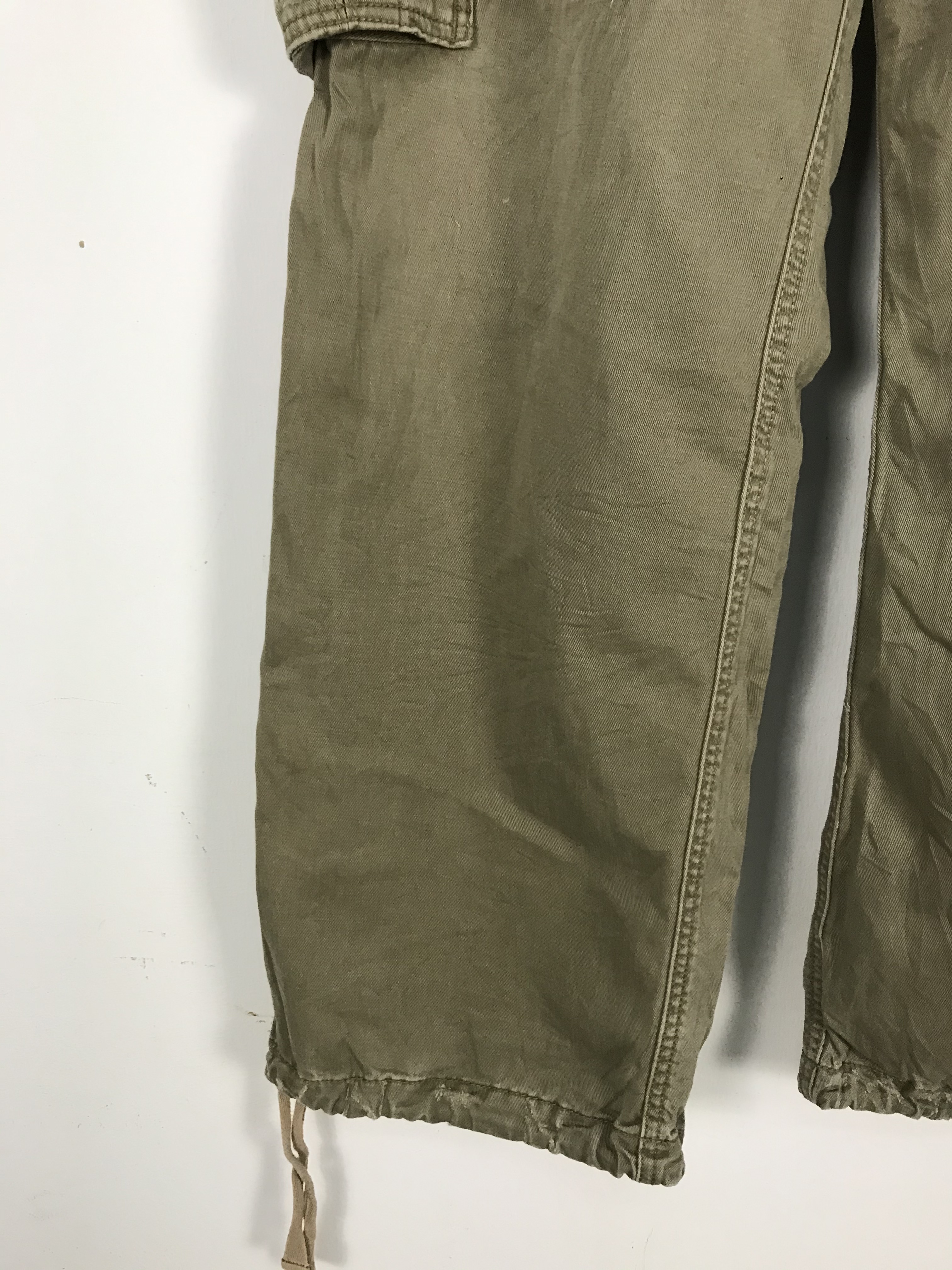 Military - Japan Cargo Pant Multipocket Drawstring Army Style #2593 - 7