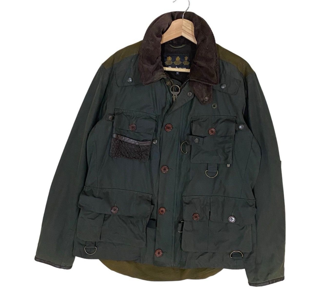 🔥Barbour TOKITO “Spey Fishing” Waxed Utility Jacket - 4