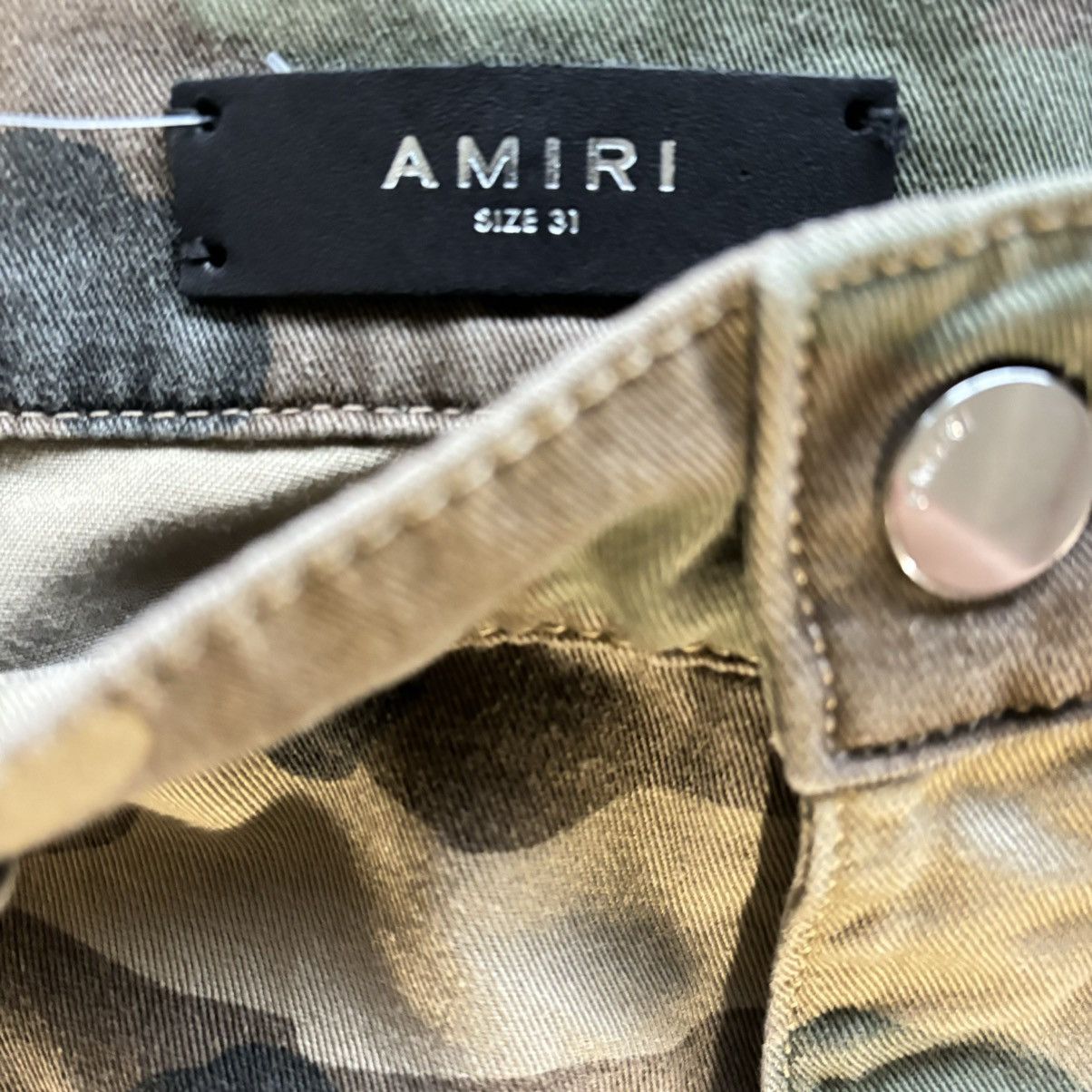 AMIRI Utility Straight-Leg Camouflage-Print Cotton-Twill Cargo Trousers - 3