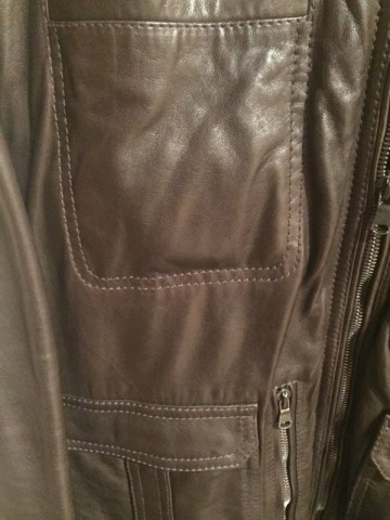 Chocolate Leather Jacket - 6