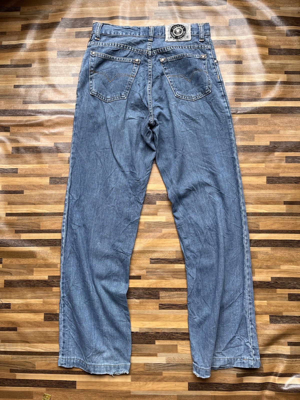 Vintage Versace Denim Jeans Made In Italy - 18