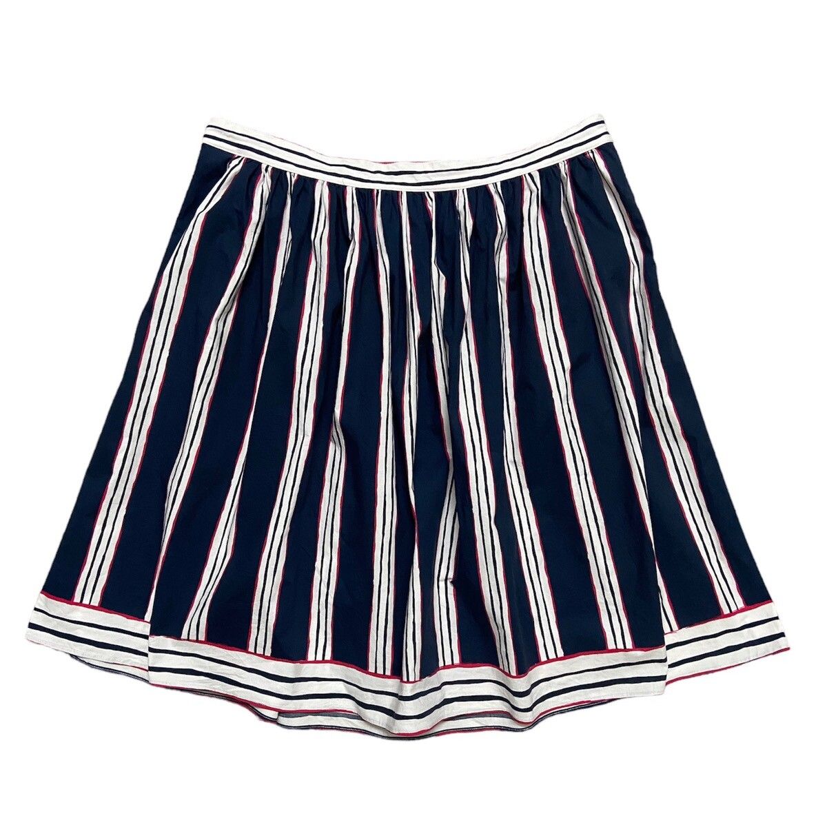 Moschino Boutique Striped Midi Skirt - 2