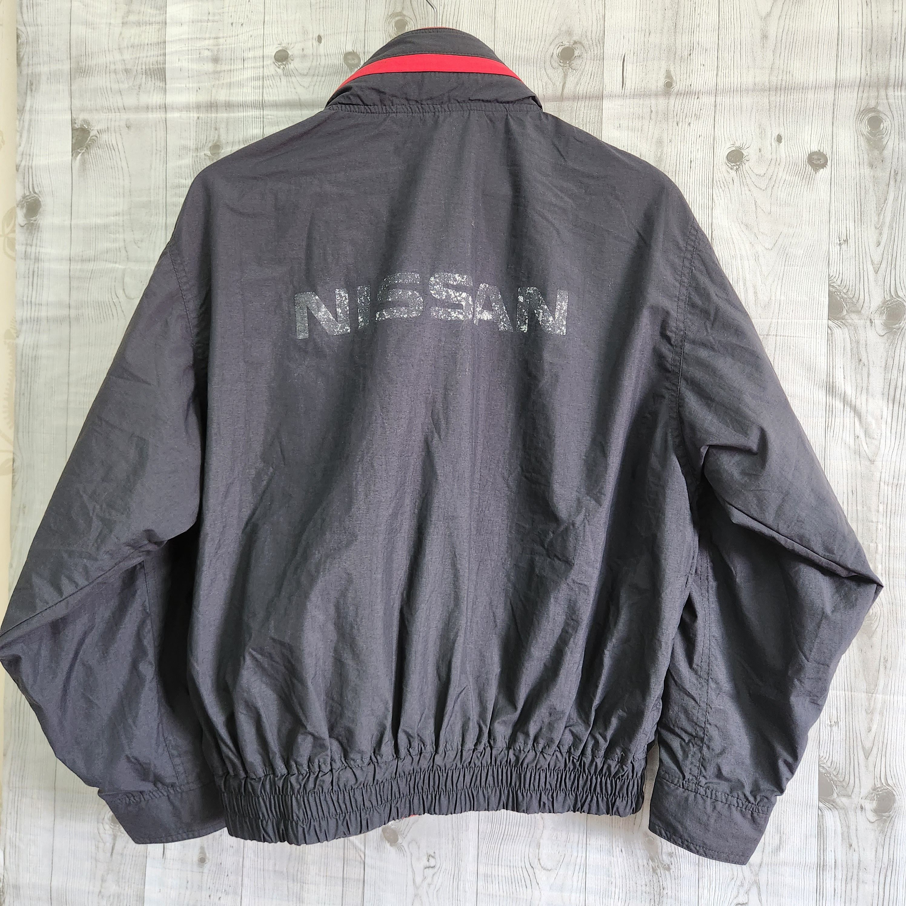 Vintage - Nissan Bomber Jacket Sweater Racing Multipockets Japan - 19