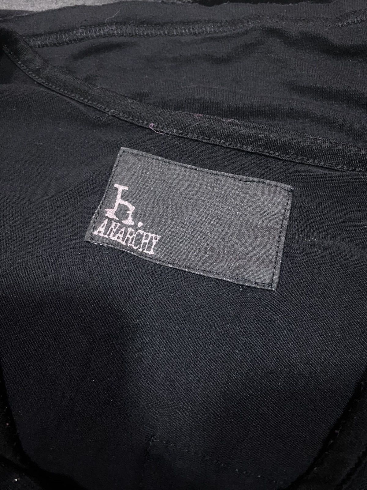 If Six Was Nine - H. Anarchy Punk Sleeveless Single Sleeve Bondage T-Shirt - 6