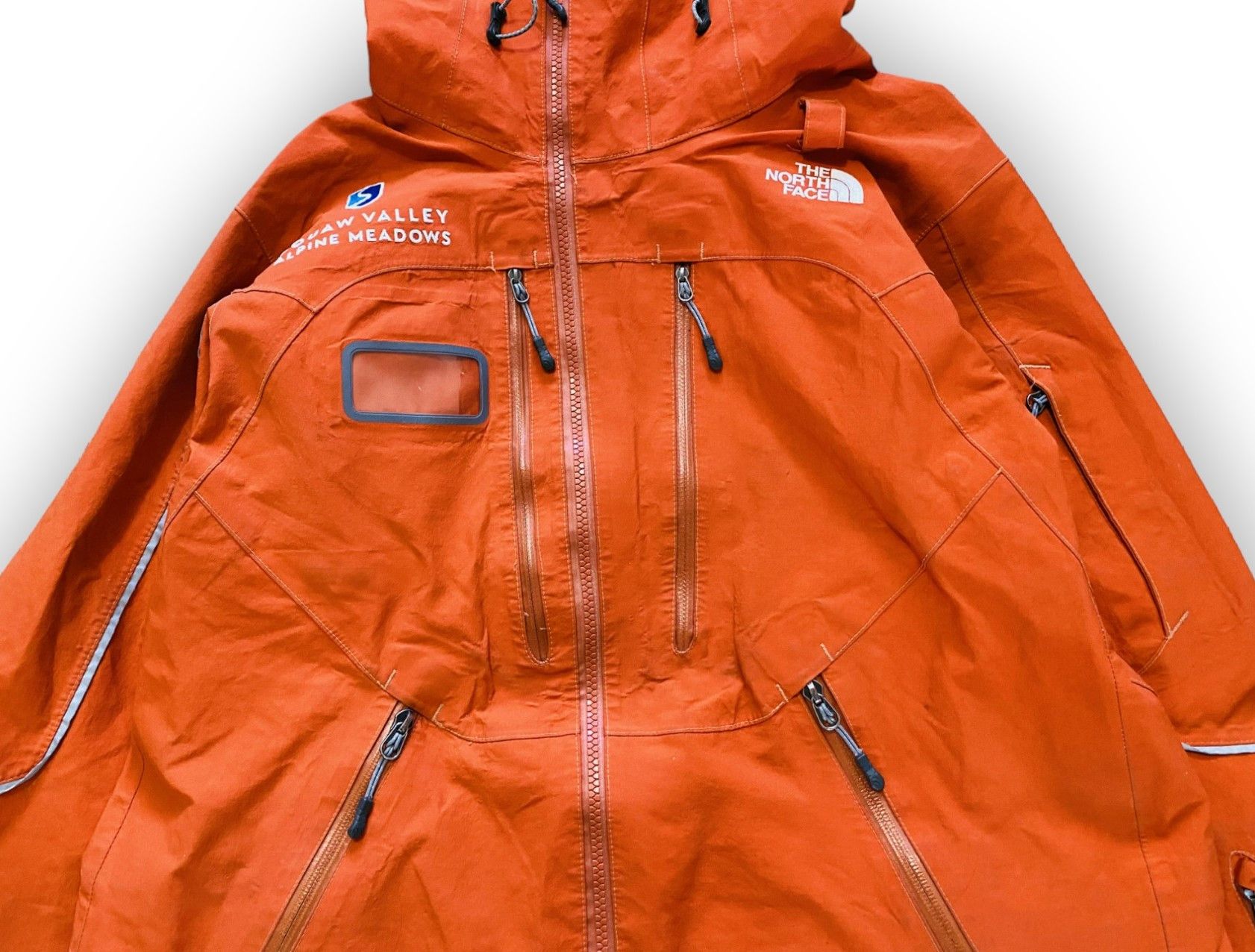 The North Face Goretex Pro Ski Jacket Raincoat Orange - 2