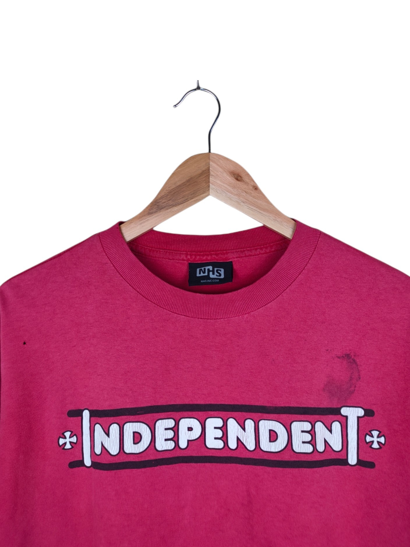 Vintage - Vintage Independent Spellout Distressed Shirt - 2