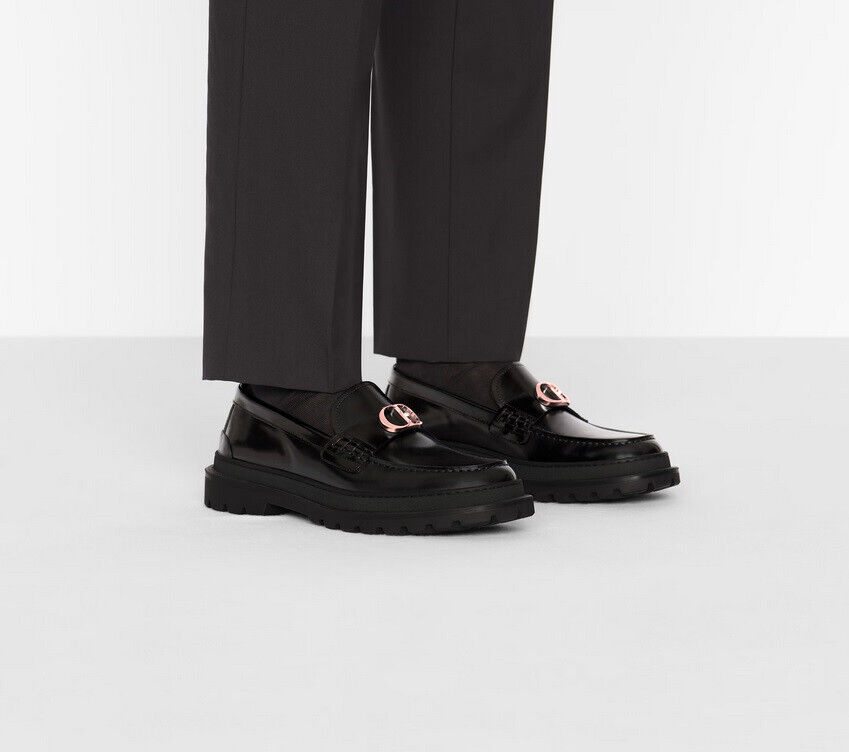 Brand New In Box Dior Explorer Polished Calfskin Loafers, 1050$ - 4