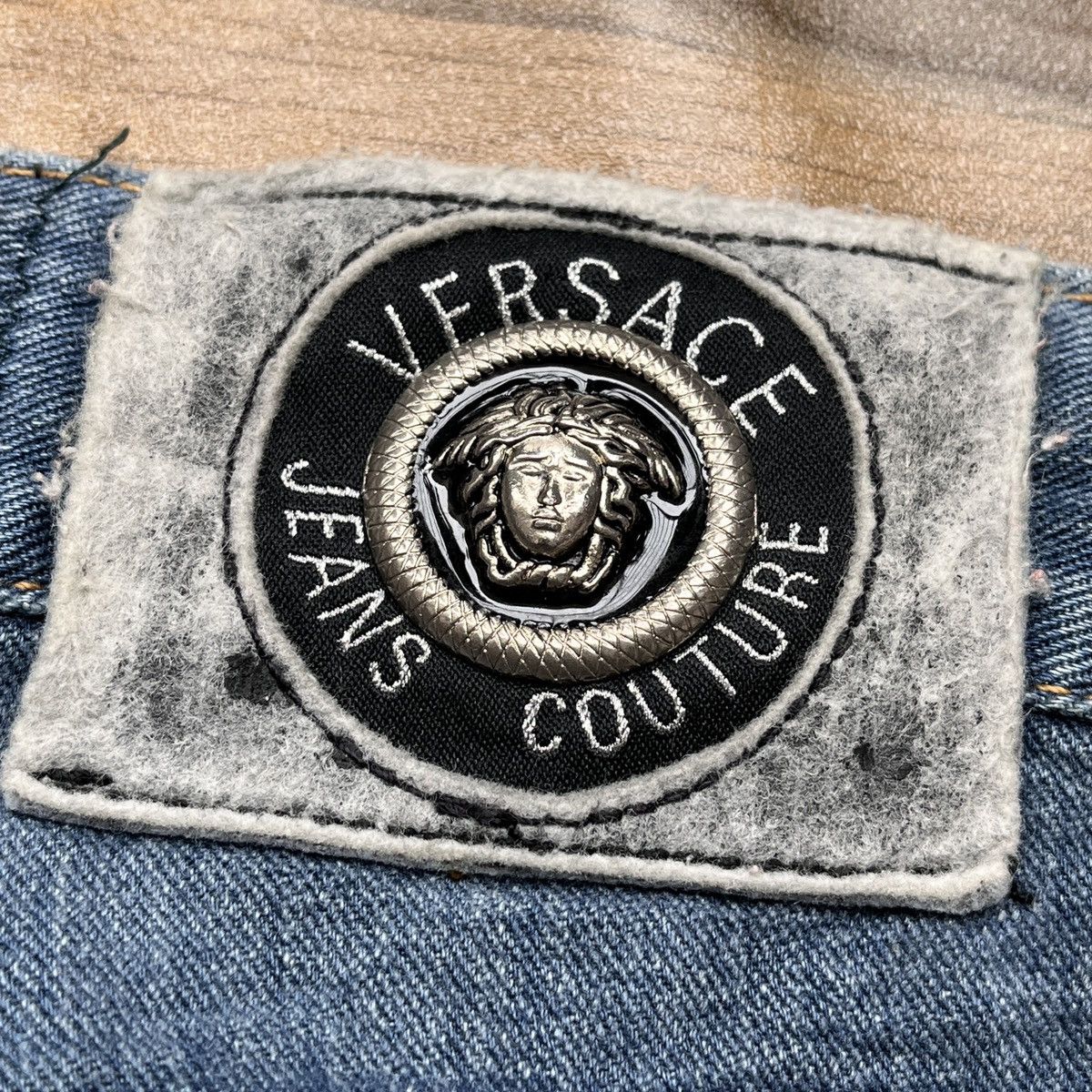 Vintage Versace Denim Jeans Made In Italy - 15