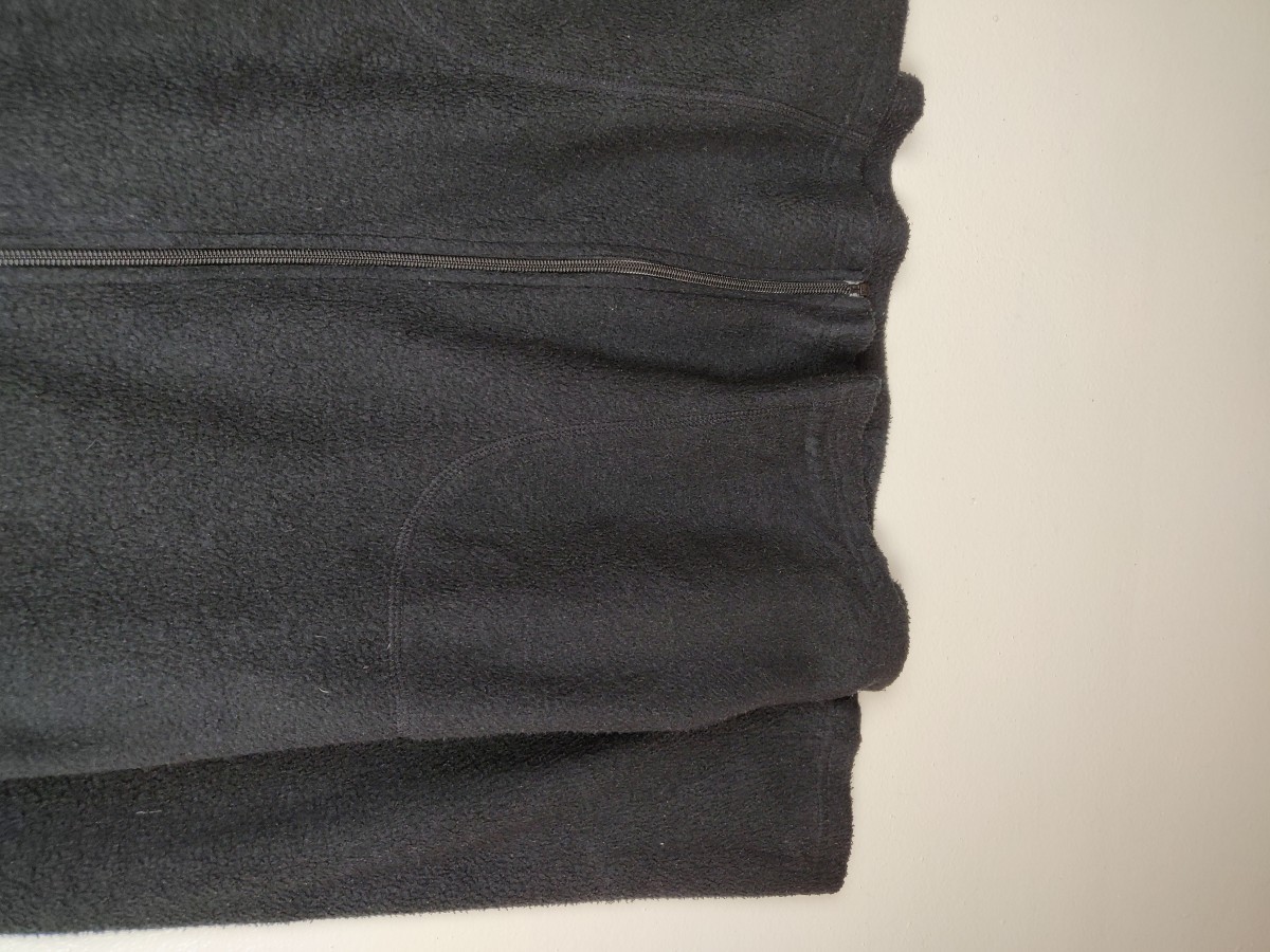 Designer - Ficce by Black Zip Up Sweater Jacket - 3