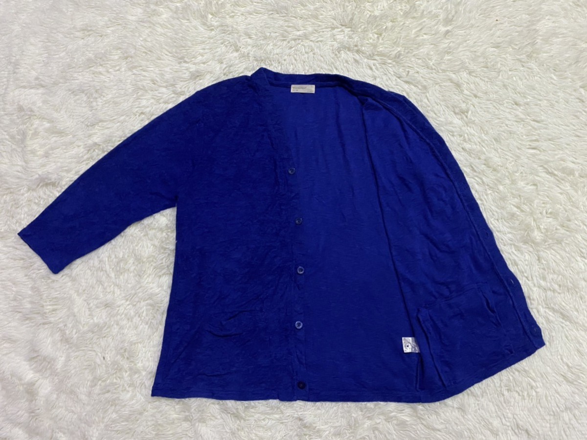 Cardigan - Back Number in Blue - 5