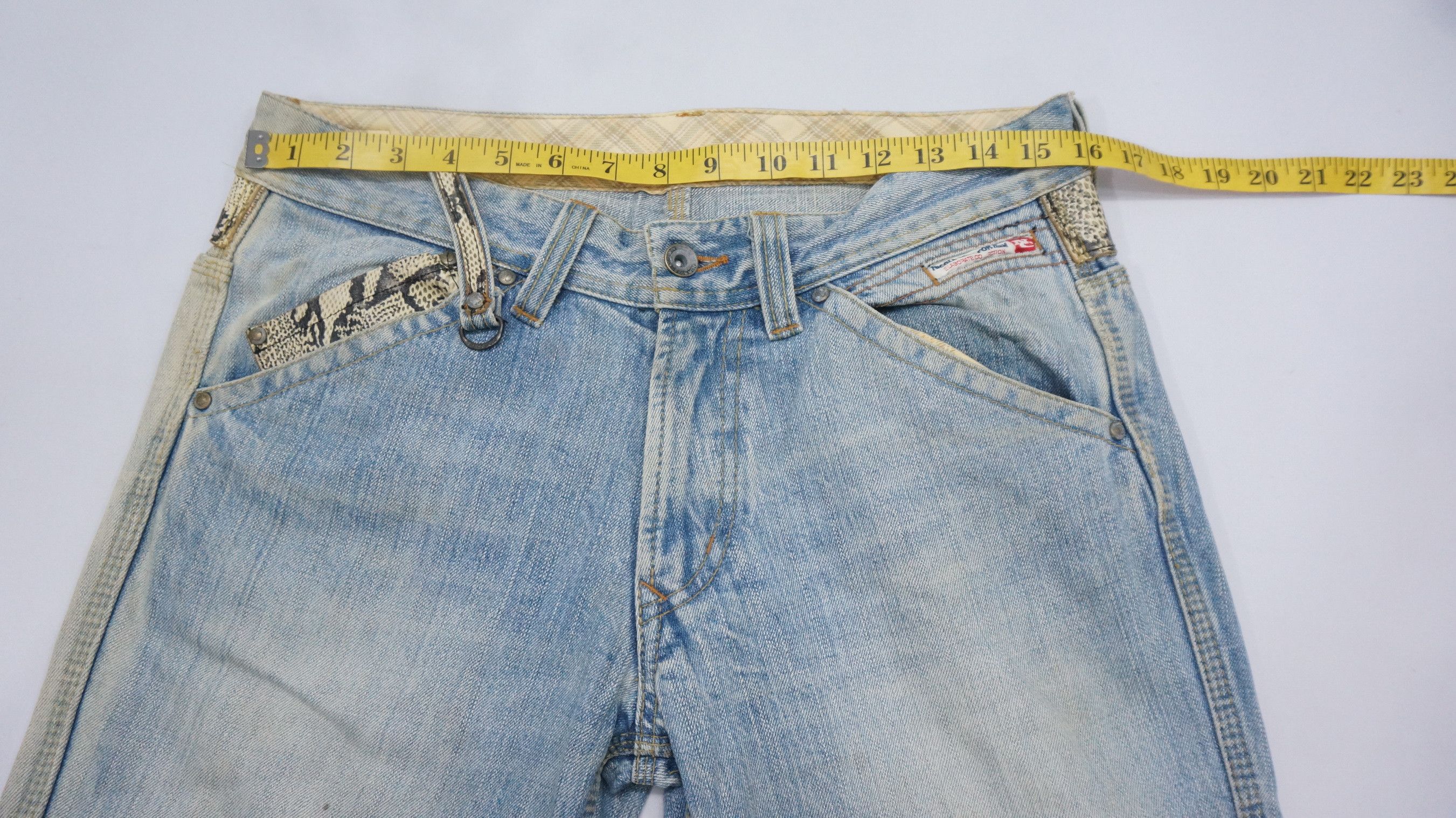 True Vintage Nicole Club For Men Sunfaded Jeans - 9