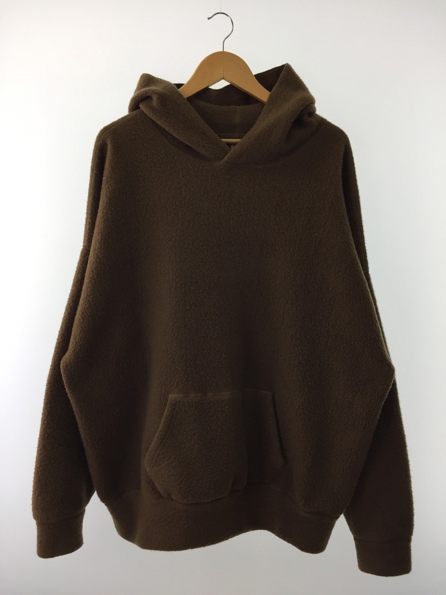 Kaptain Sunshine - camel brown wool cashmere hoodie - 1