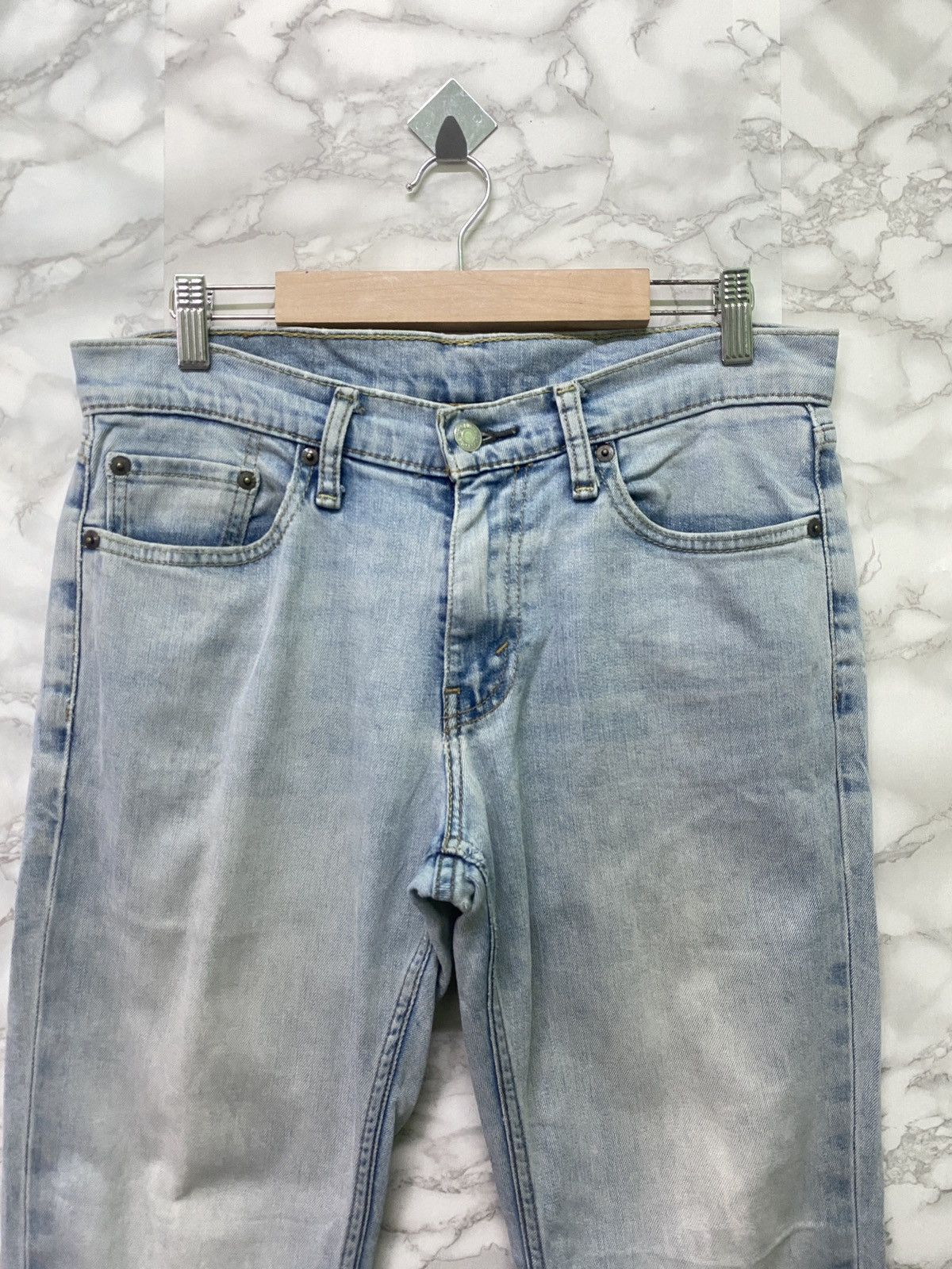 Vintage LEVIS 511 Light Wash Jeans - L8 - 3