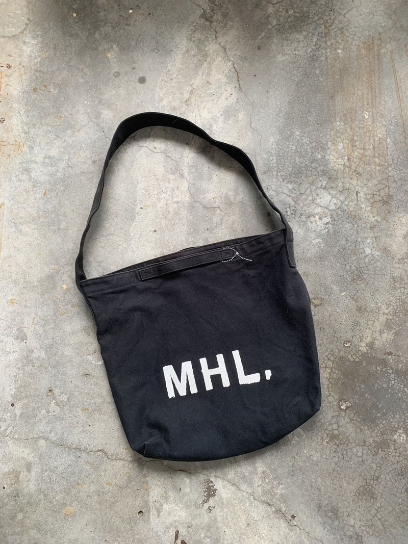 MHL. margerat Howell Denim Totebag heavy cotton - 1