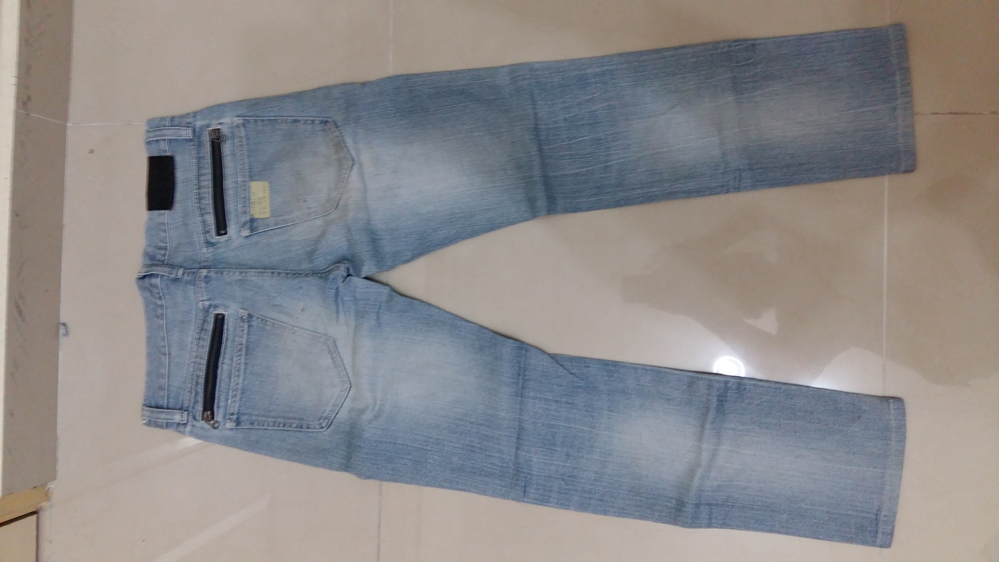 Uniqlo - uniqlo zippers jeans slim - 2