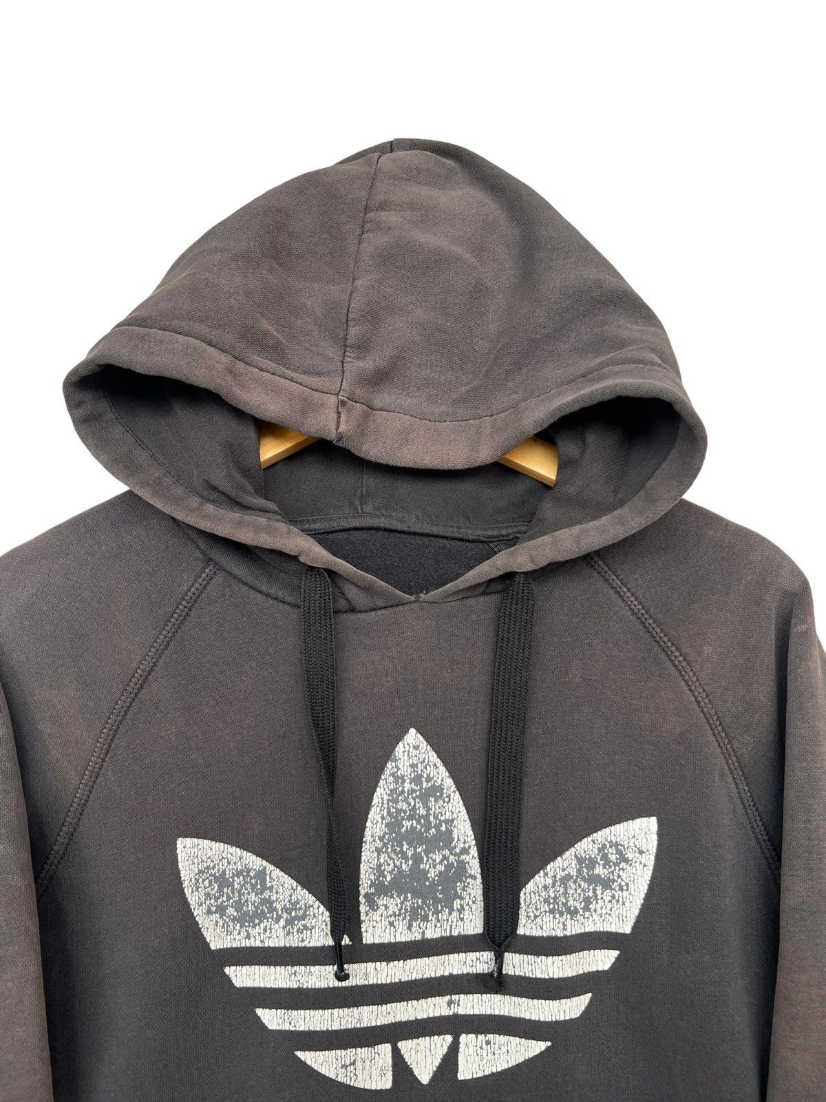 Adidas Distressed Ripped Sunfaded Hoodie - 4