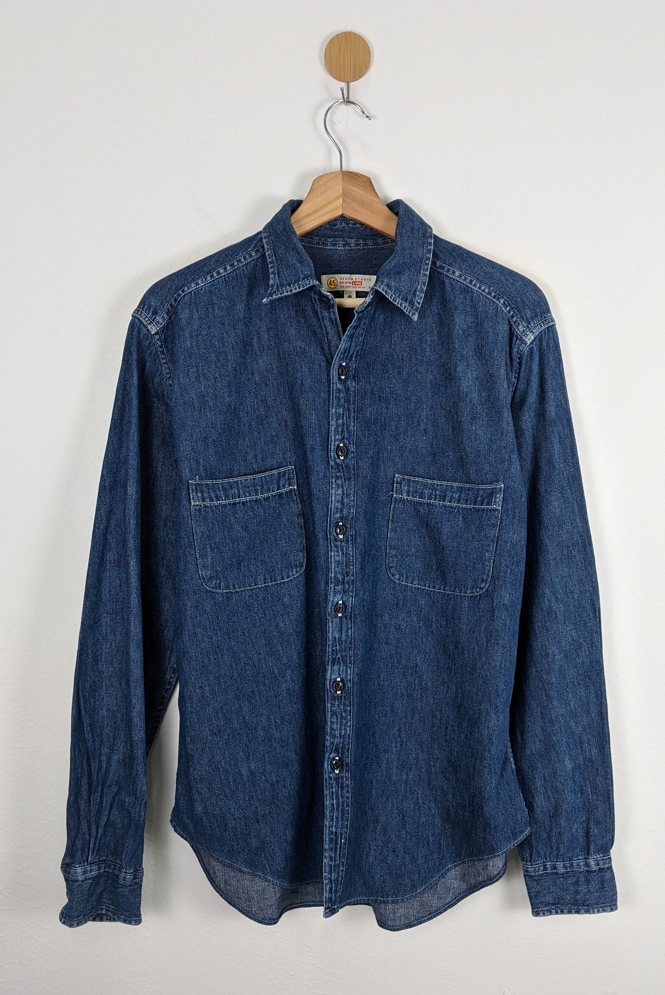 Other Designers 45rpm - 45RPM Studio Denim Jeans Shirt | junkstuff