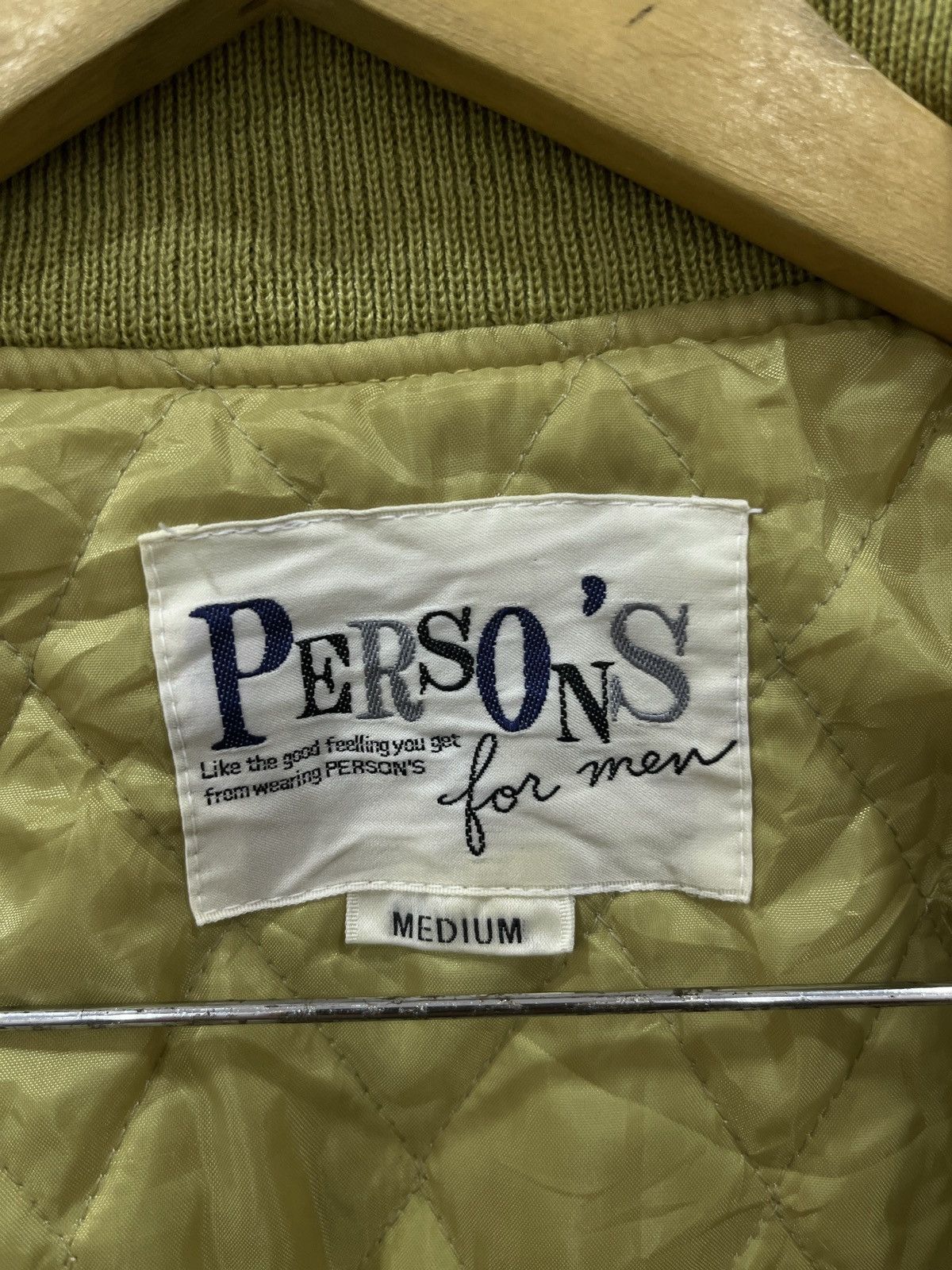 Archival Clothing - (Bbbb). PERSONS FOR MEN BOMBER JACKET - 9