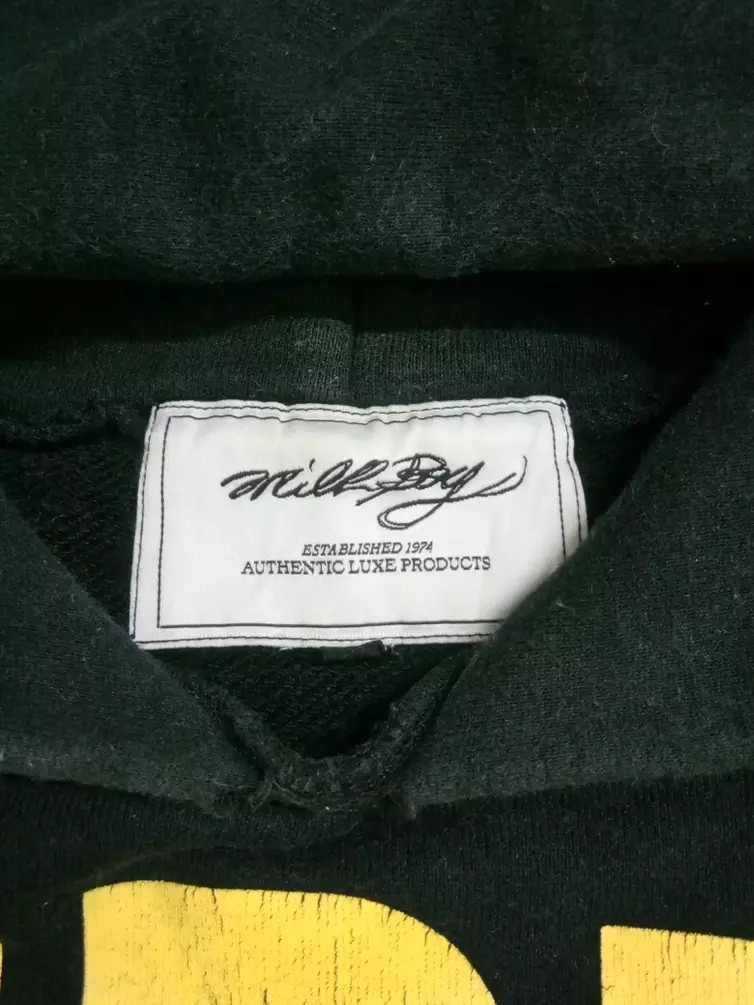Japanese Brand - Super Luxe Milk Boy Tokyo spell Out Sweat hoodie - 3