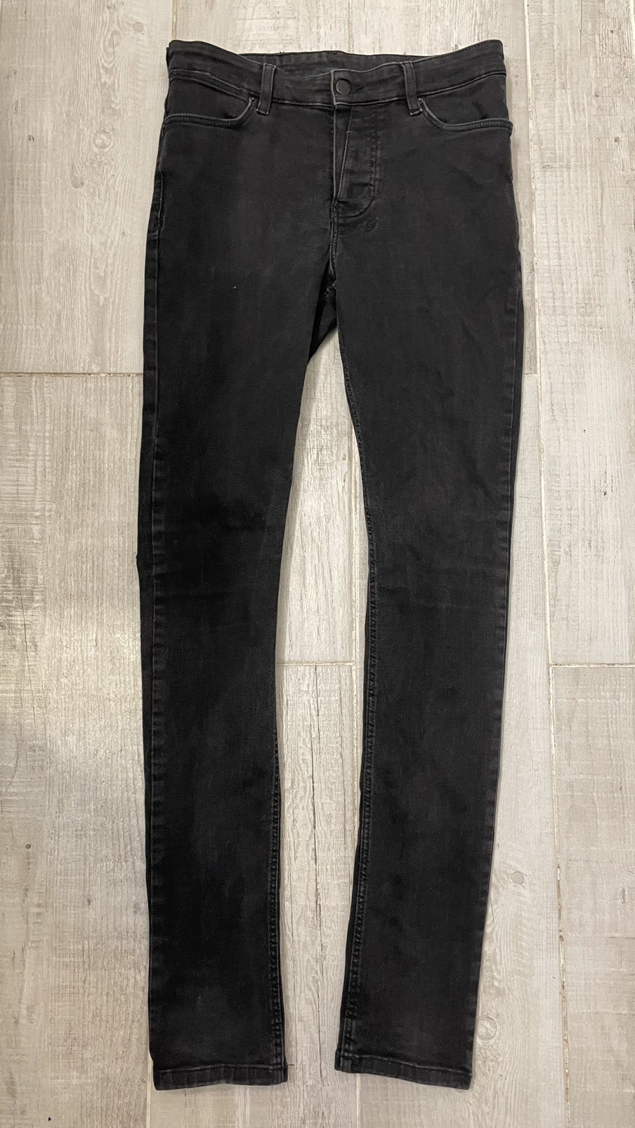Ksubi Plain Black Denim Jeans - 1
