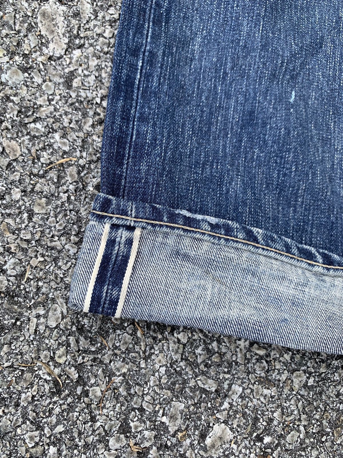 Vanquish Selvage Denime Distressed designations - 7