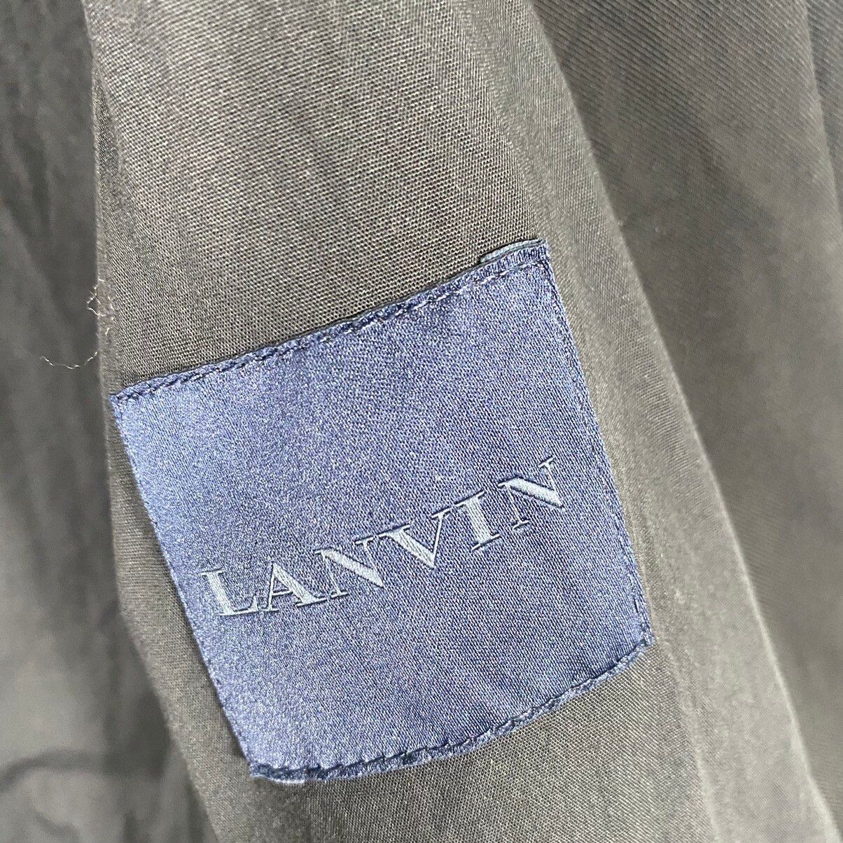 Vintage Lanvin Harrington Jacket Zipper 46 Size - 8
