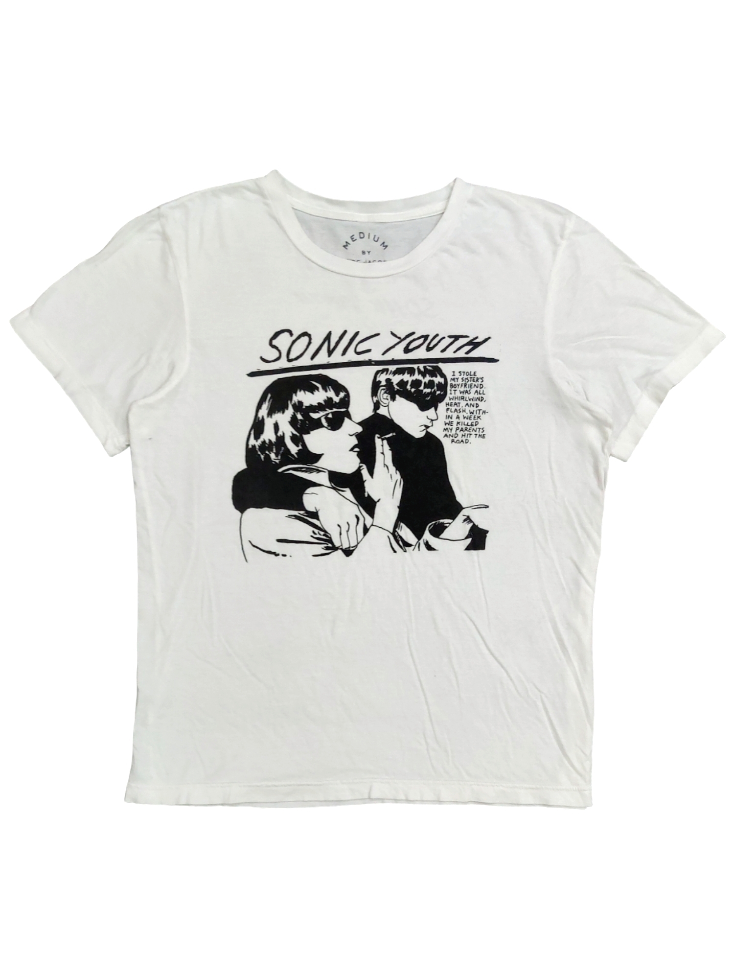 Sonic Youth サーストン・ムーア Tシャツ Marc Jacobs購入 Sonic