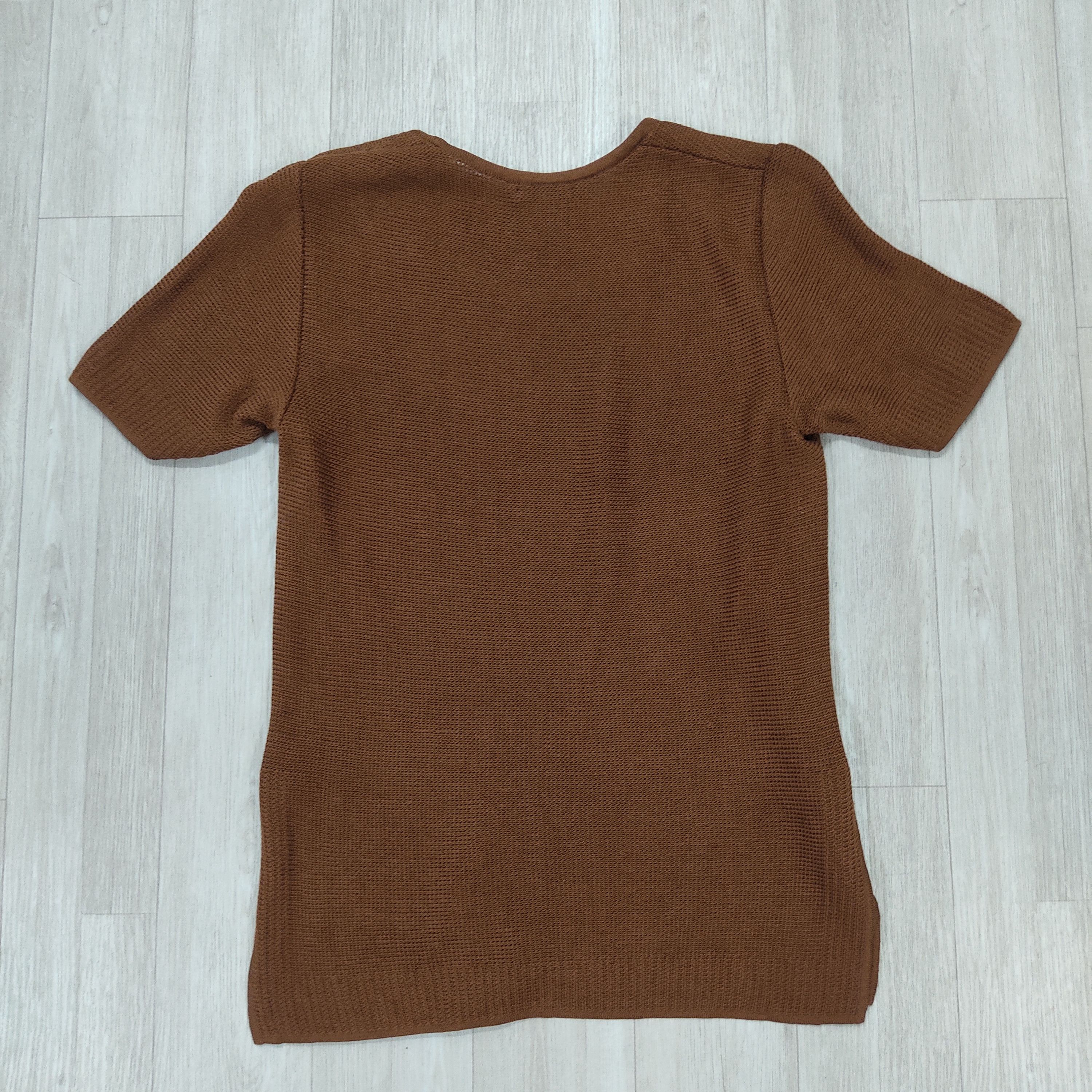 Homespun Knitwear - Vintage CHRISTIAN DIOR Plain Knit Top - 10