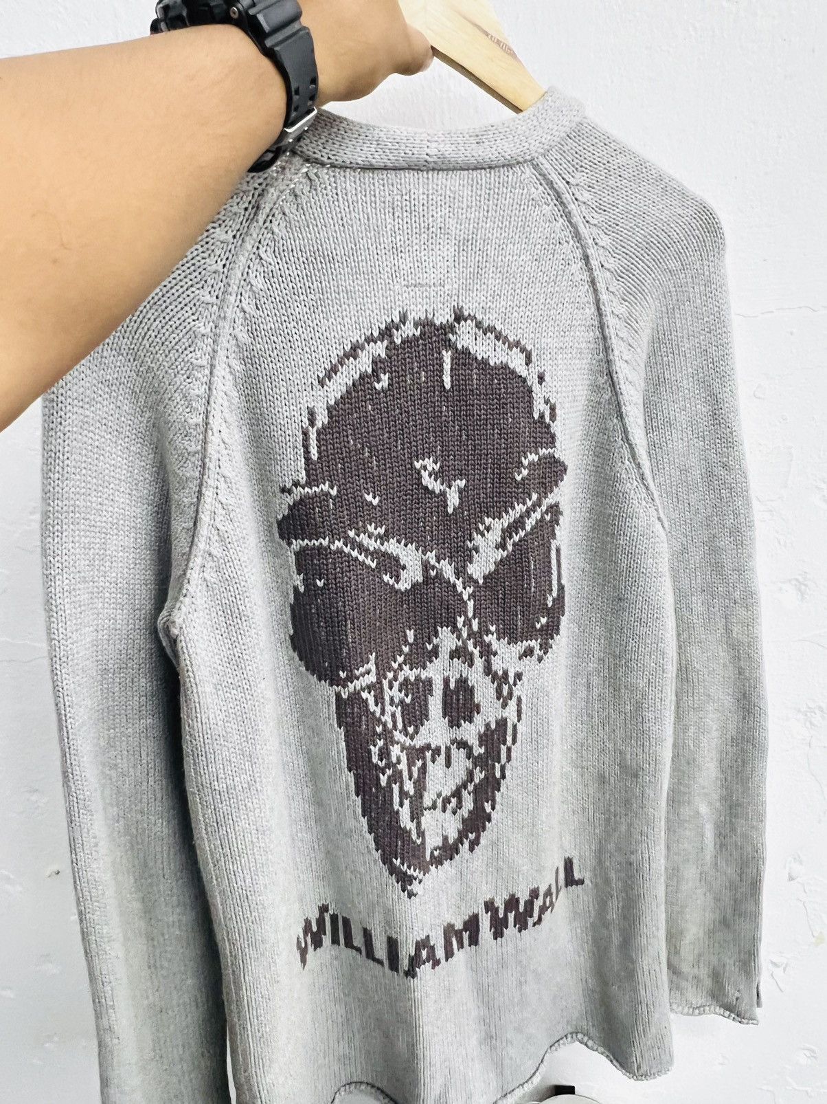 Designer - William Wall Cotton Knit Skulls - 11