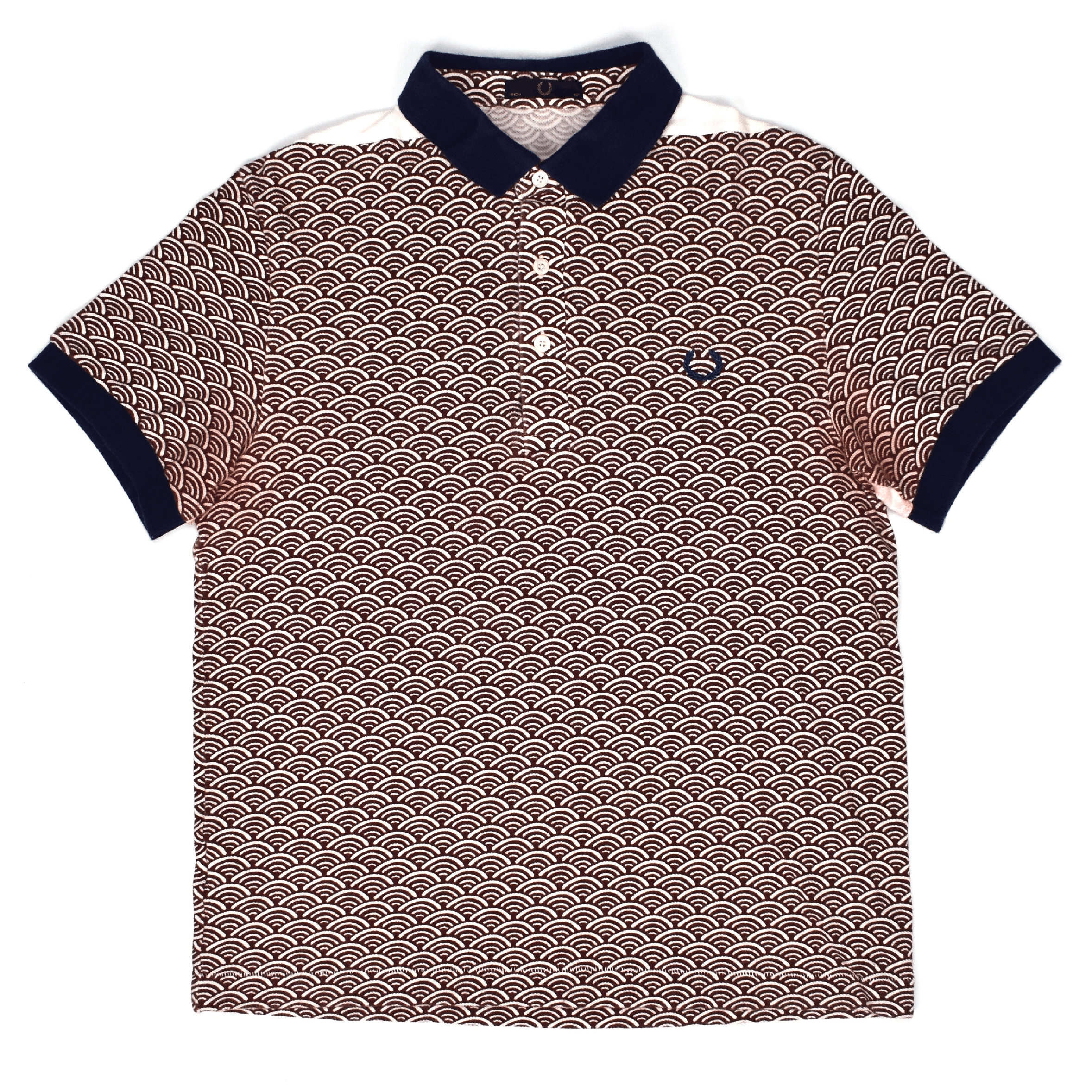 Vintage Armor Scale Print Polo Shirt - 1