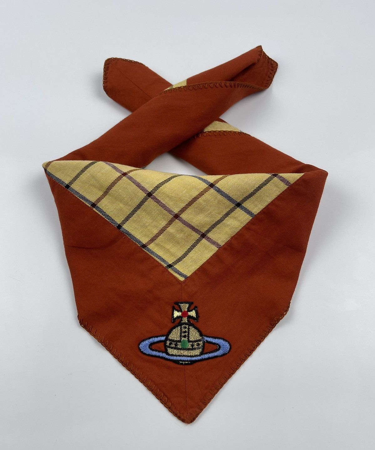vivienne westwood bandana handkerchief neckerchief scarf - 1