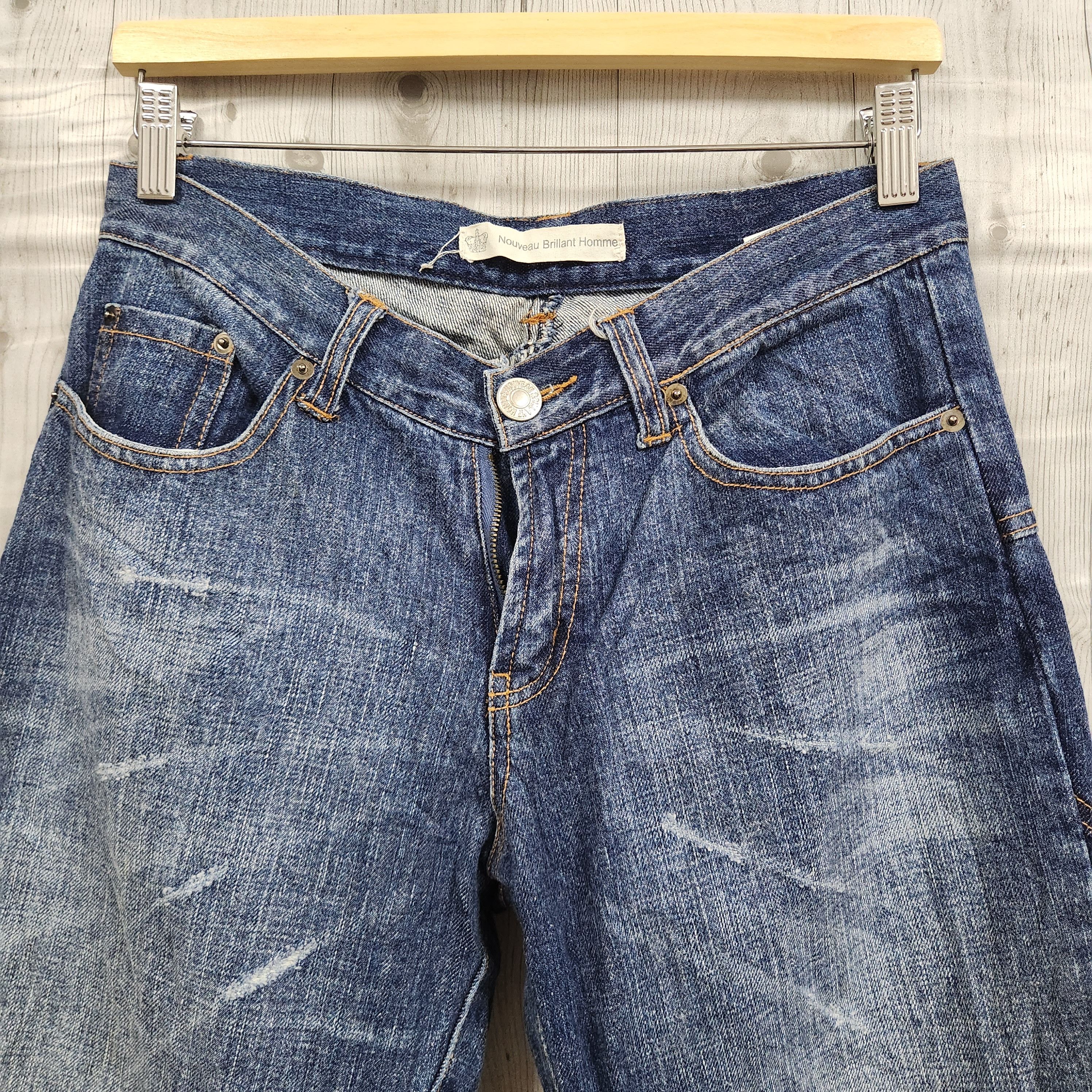 If Six Was Nine - Flare Nouveau Brillant Homme Japan Denim Pockets Jeans - 2