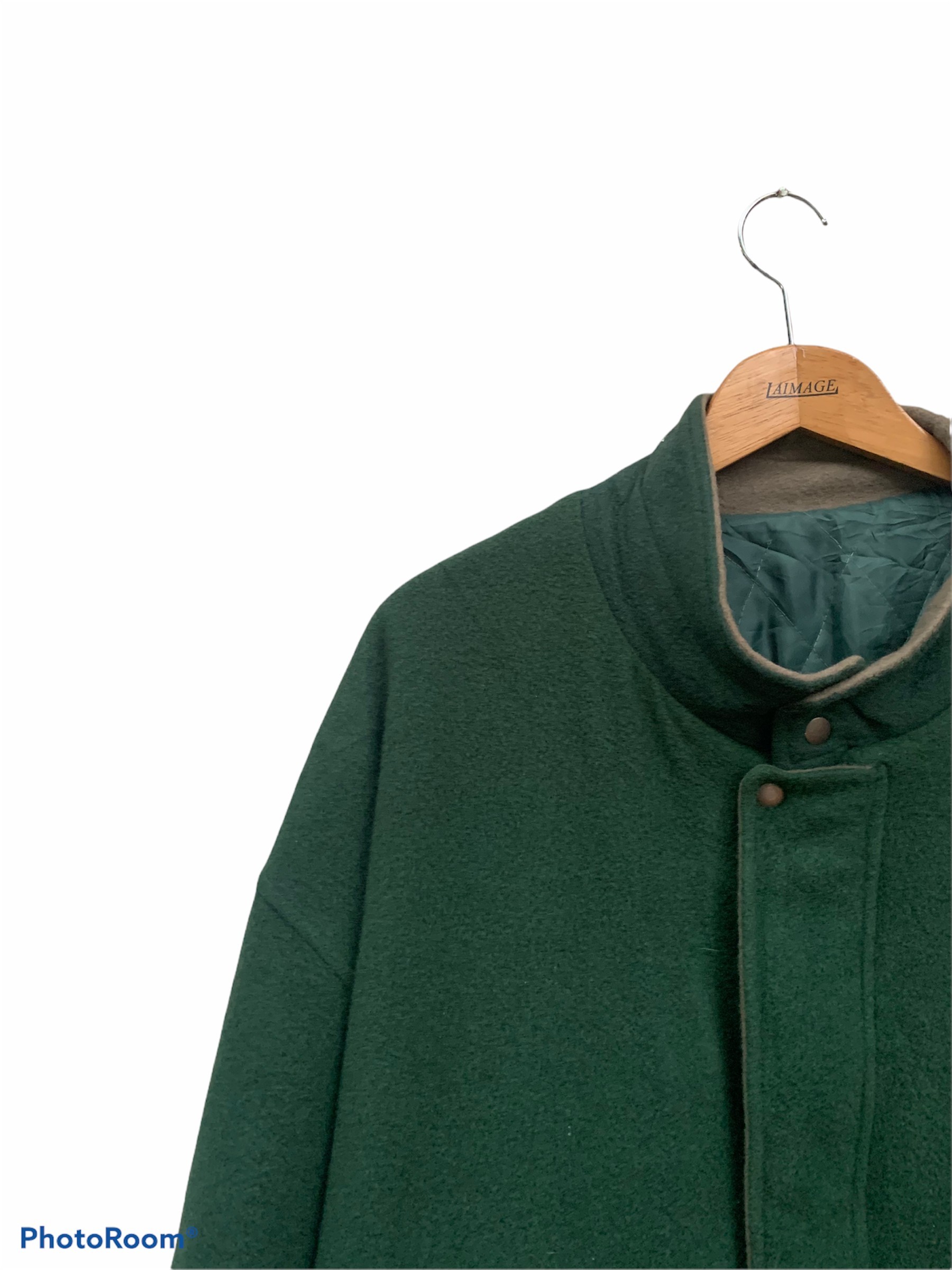 Vintage - Vintage Skoal Bandit Wool Bomber Jacket - 4