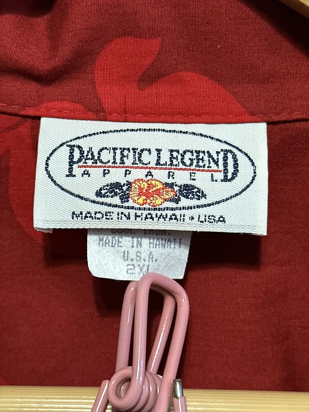 Vintage All Over Print Hawaiian Shirt XXL - 8