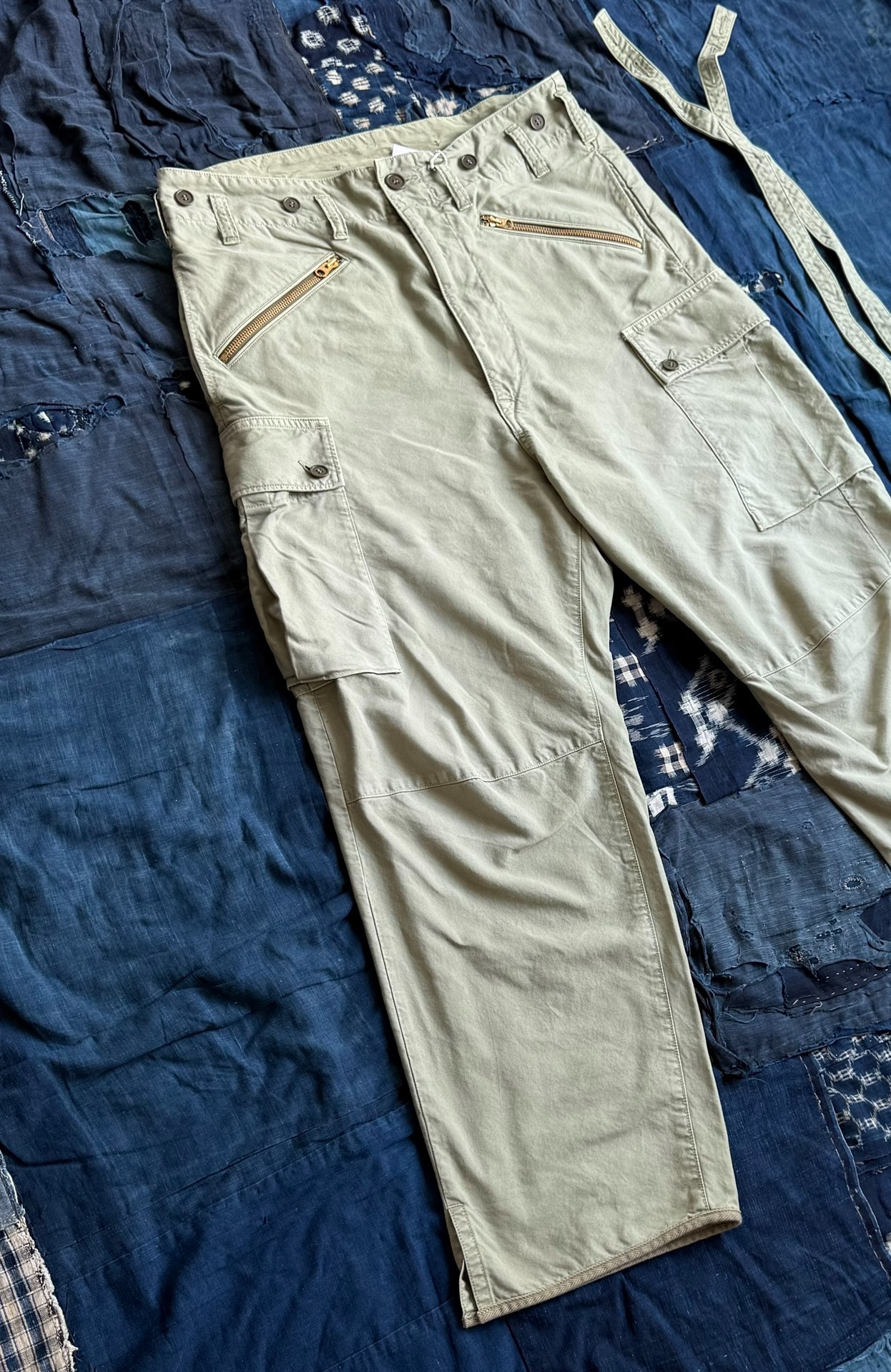 VISVIM 24SS FERNGULLEY PANTS CD military line distressed military pants overalls - 6