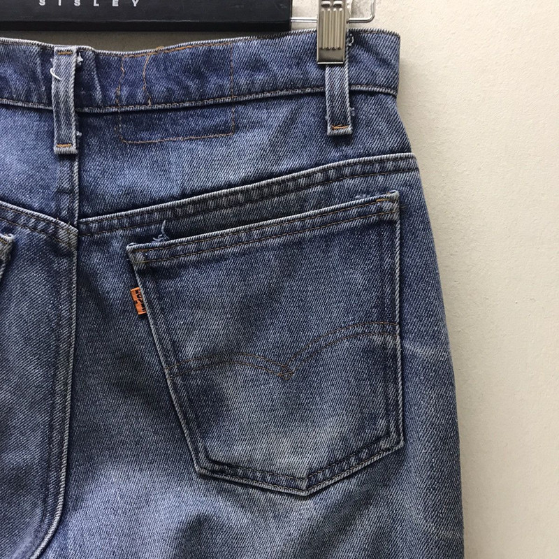 Vintage 80s Levis 509 Orangetab Distressed Jeans - 1
