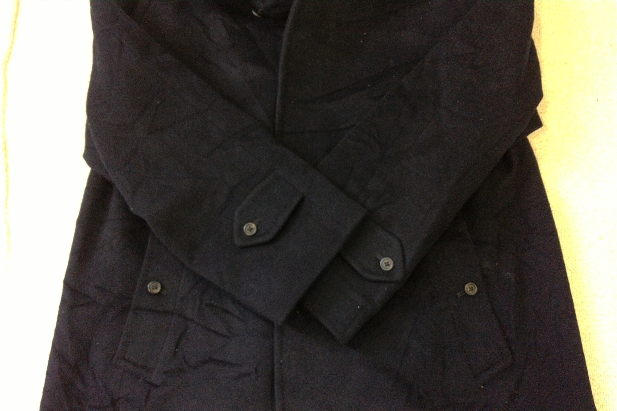 Vintage 80s Burberrys Prorsum Cashmere Wool Long Coat - 9