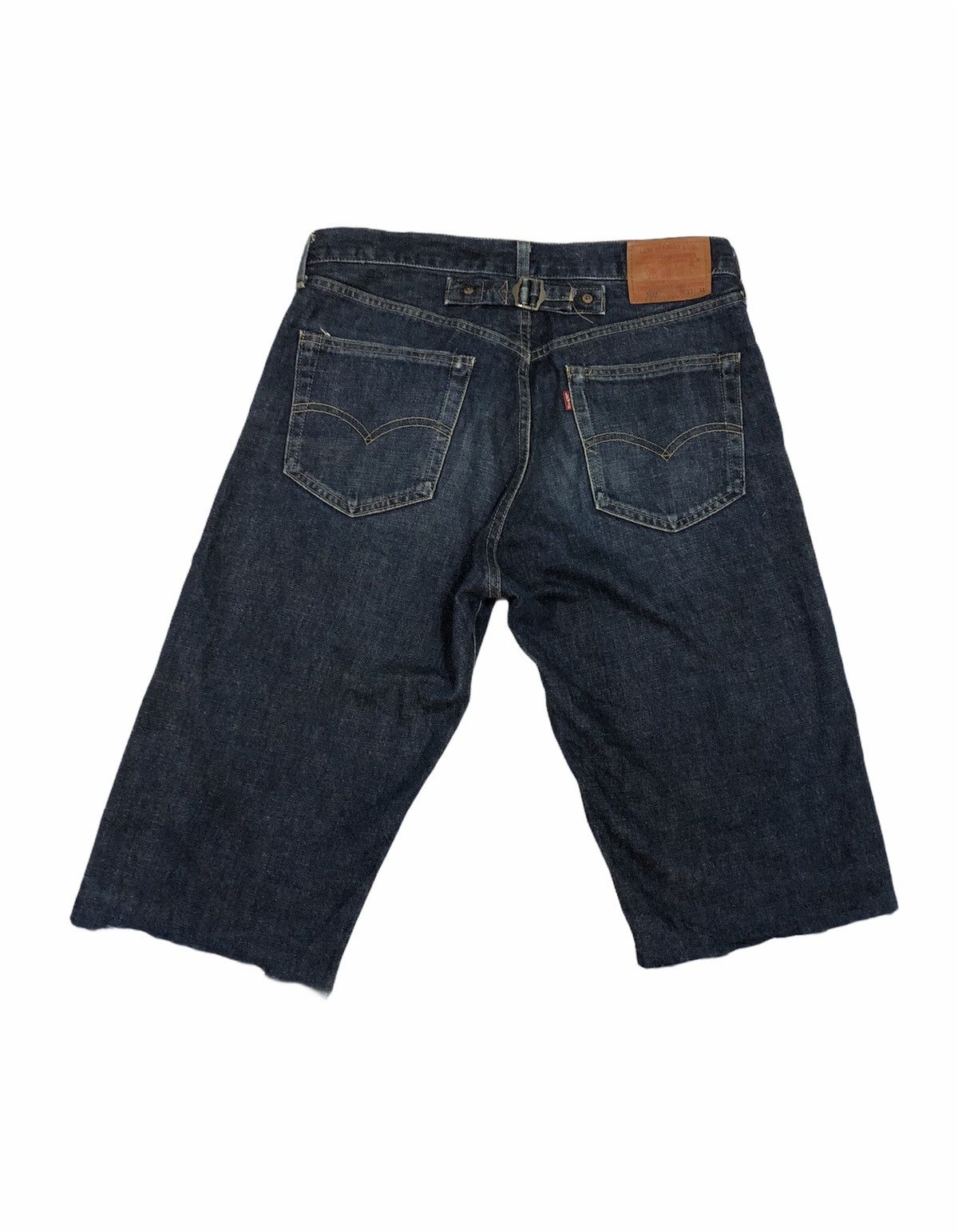 Levis 702XX Big E Donut Button Shorts Denim - 2