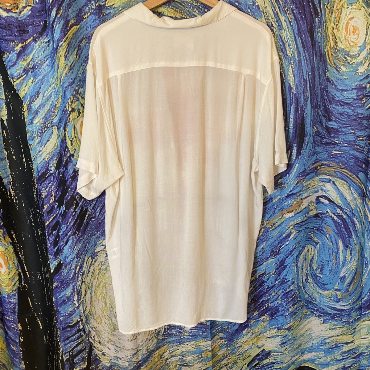 x The Velvet Underground Rayon Shirt Size XL