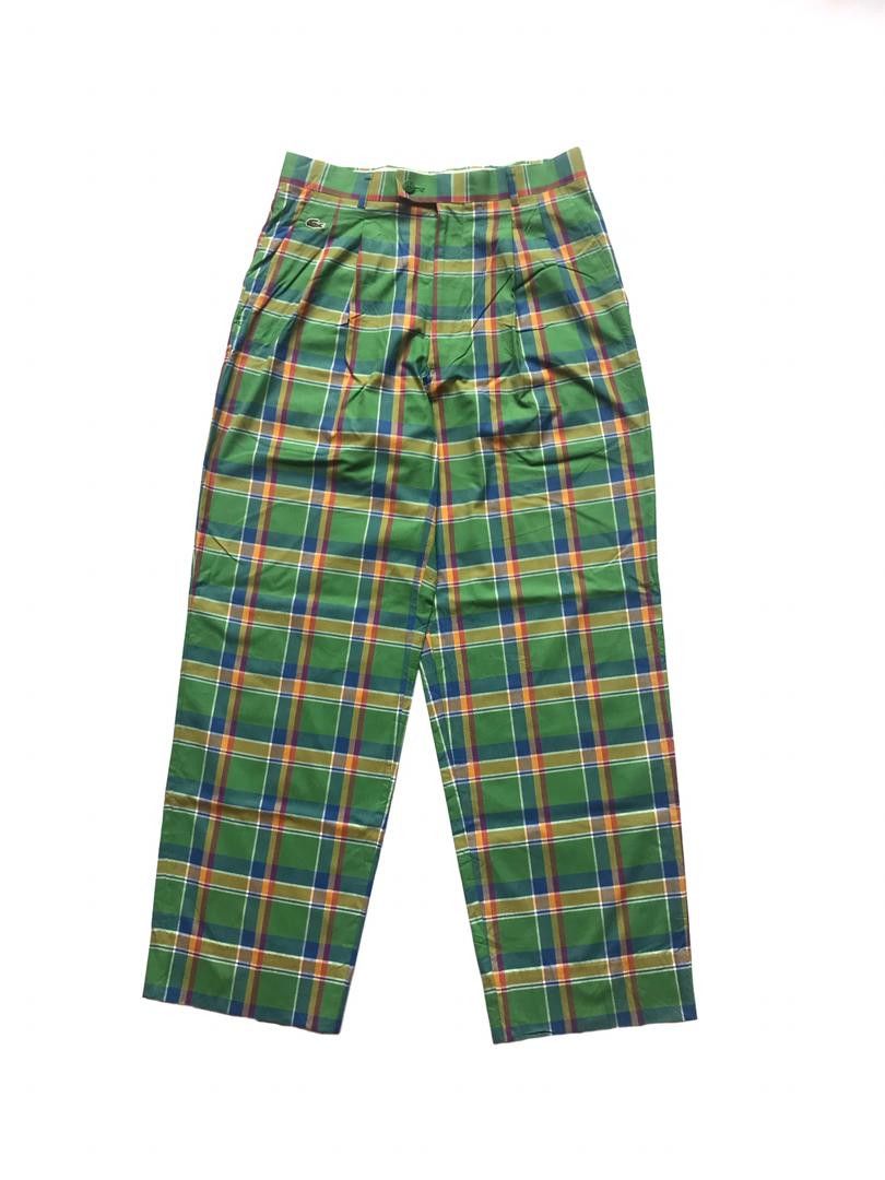 Lacoste Checkered Trouser Pants - 1