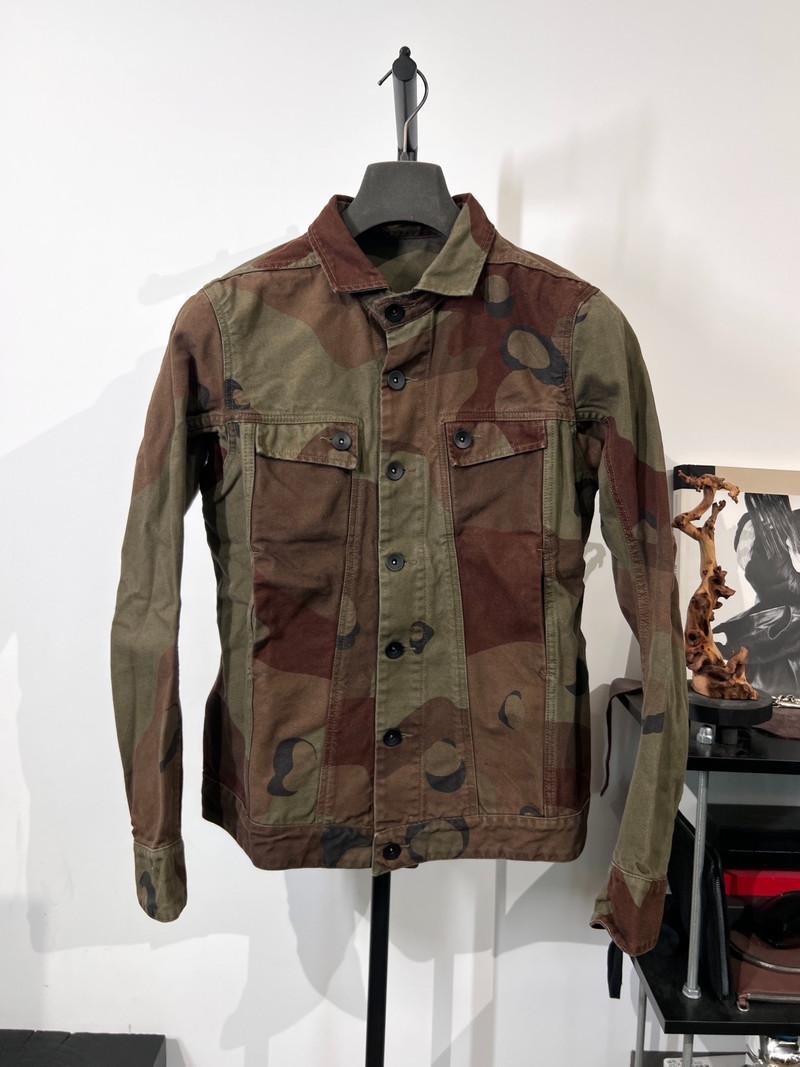 Boris Bidjan Saberi 11 by bbs J1 Camo Denim Jacket - 1