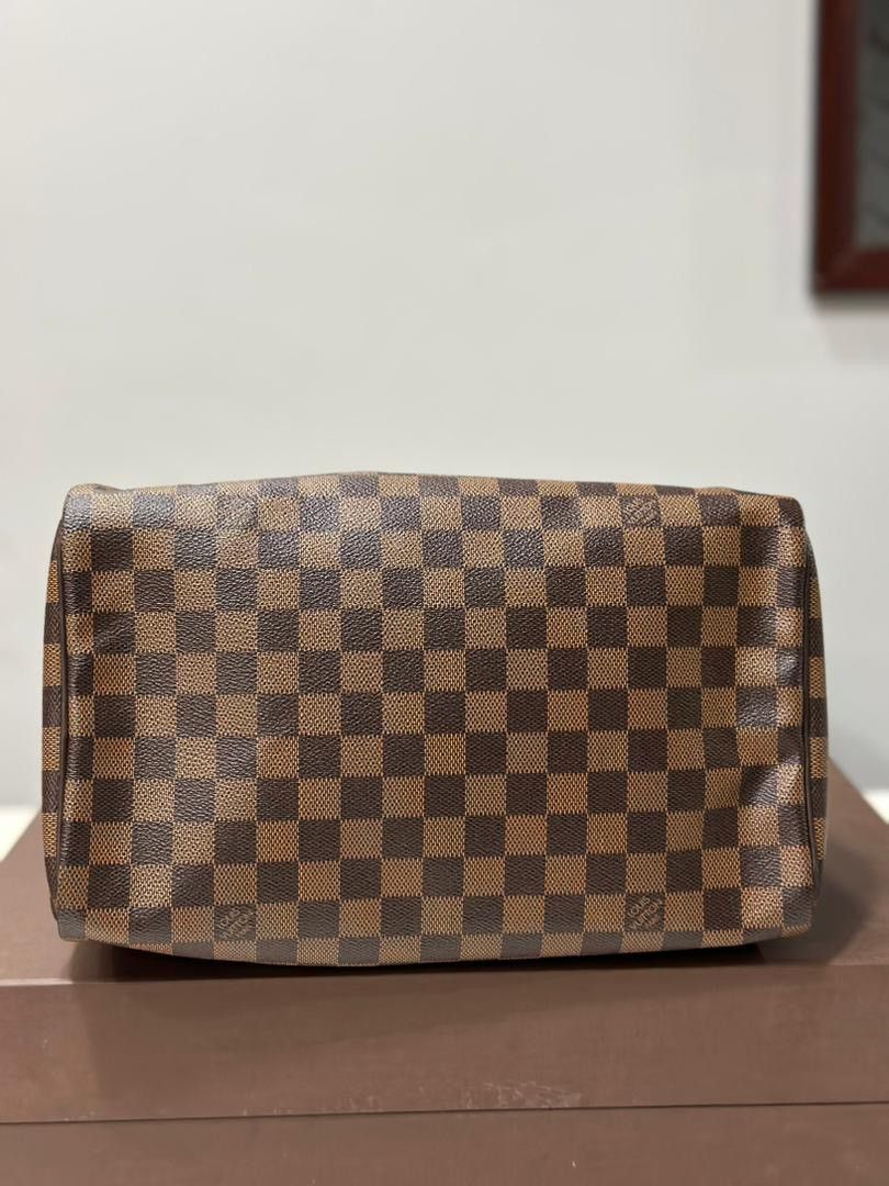 Authentic Louis Vuitton Damier Ebene Speedy 35 - 11