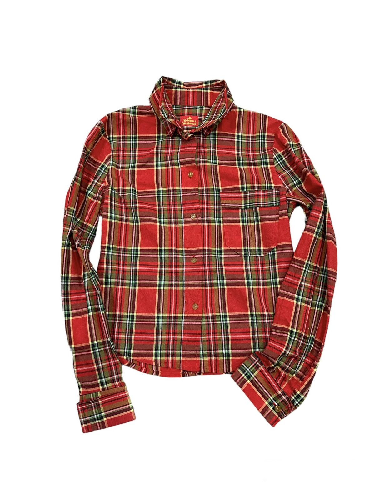 Vivienne Westwood OG Red Tartan Shirt - 1