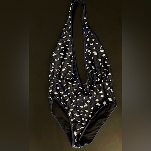Zadig & Voltaire Leopard Open-Back One-Piece Swimsuit - 6