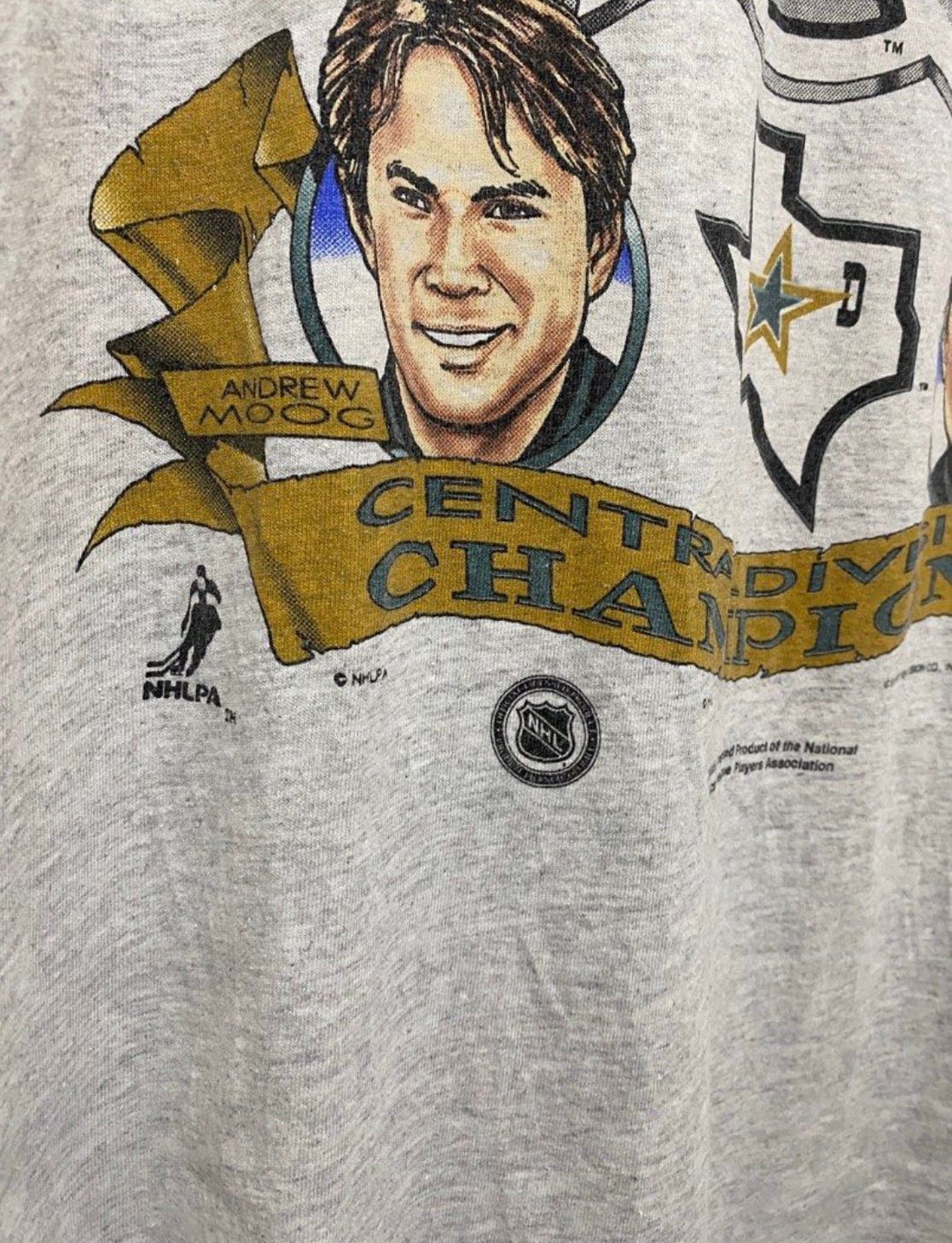 Vintage NHL Dallas Stars Legendary Tshirt XLarge USA - 4