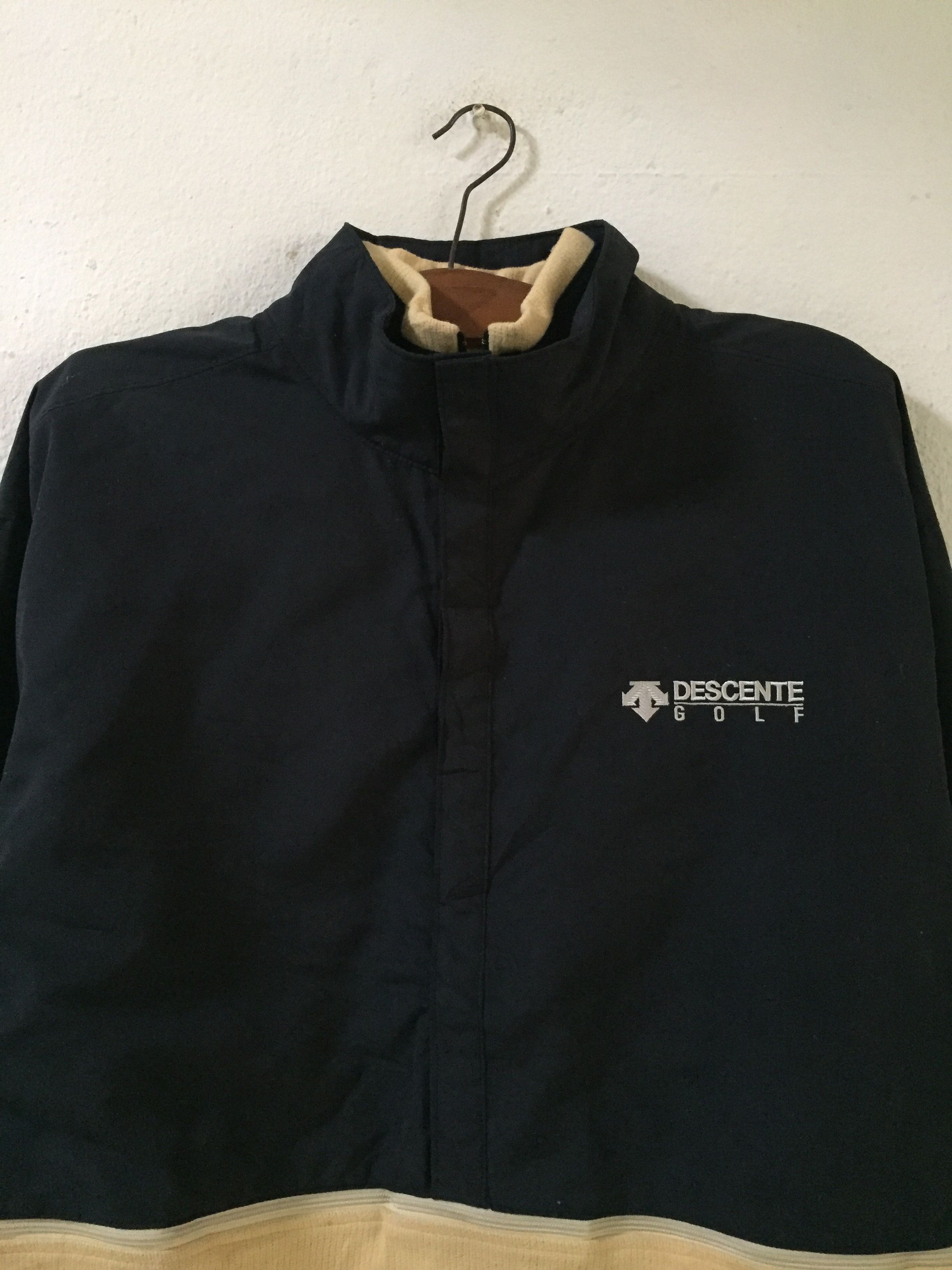 Vintage Descente Golf Vest Sweater Windbreaker Jacket - 4