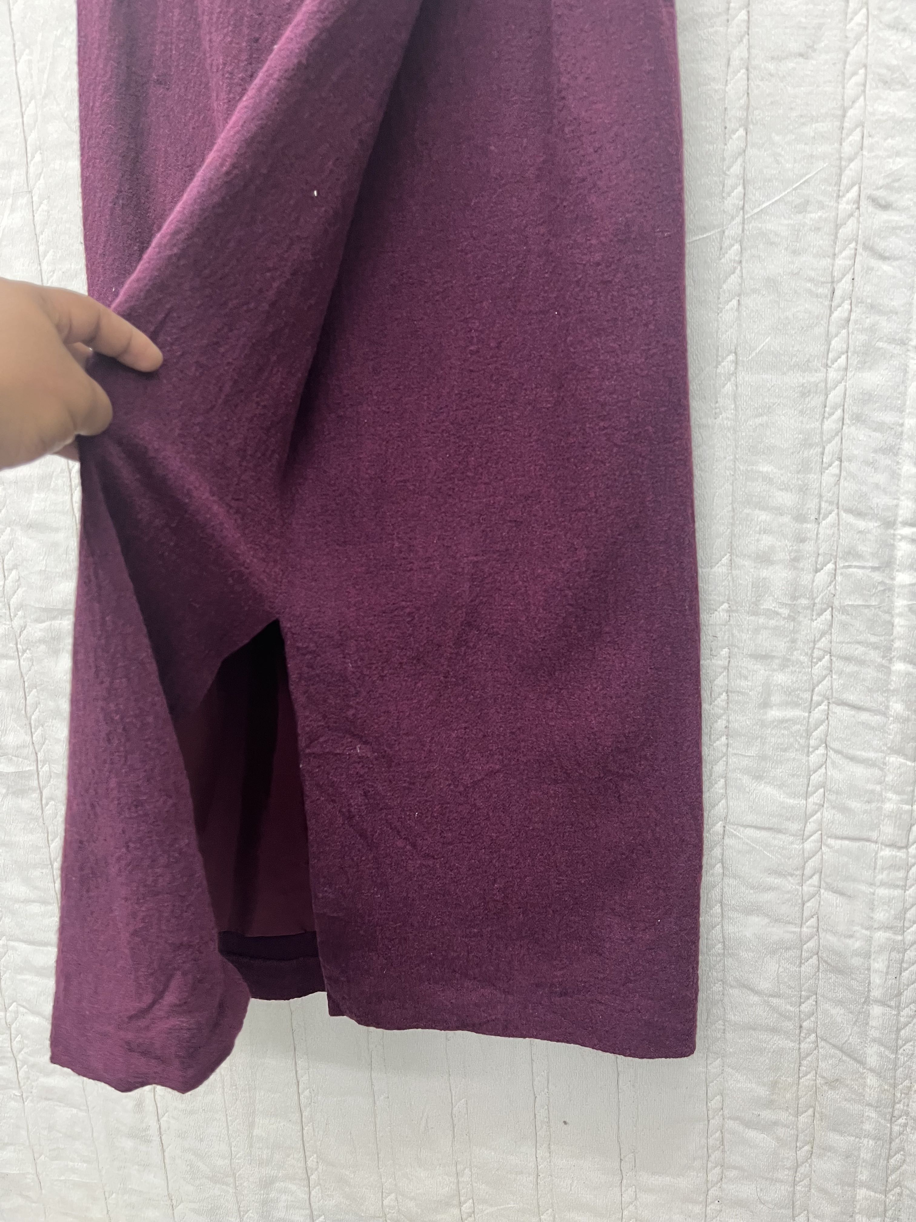 VTG ISSEY MIYAKE PLANTATION WOOL MAXI SKIRT - 5