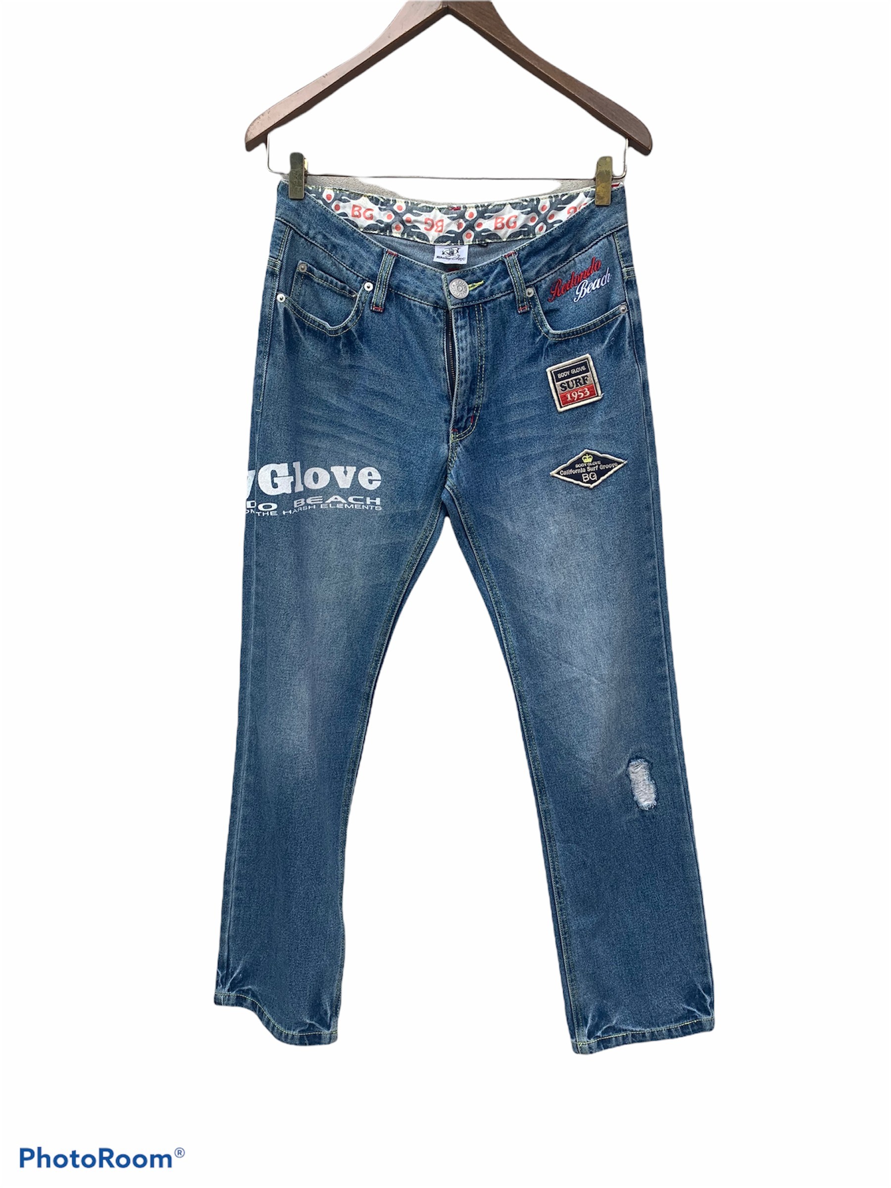 Body Glove - Vintage Body Glove Patch Jeans - 2