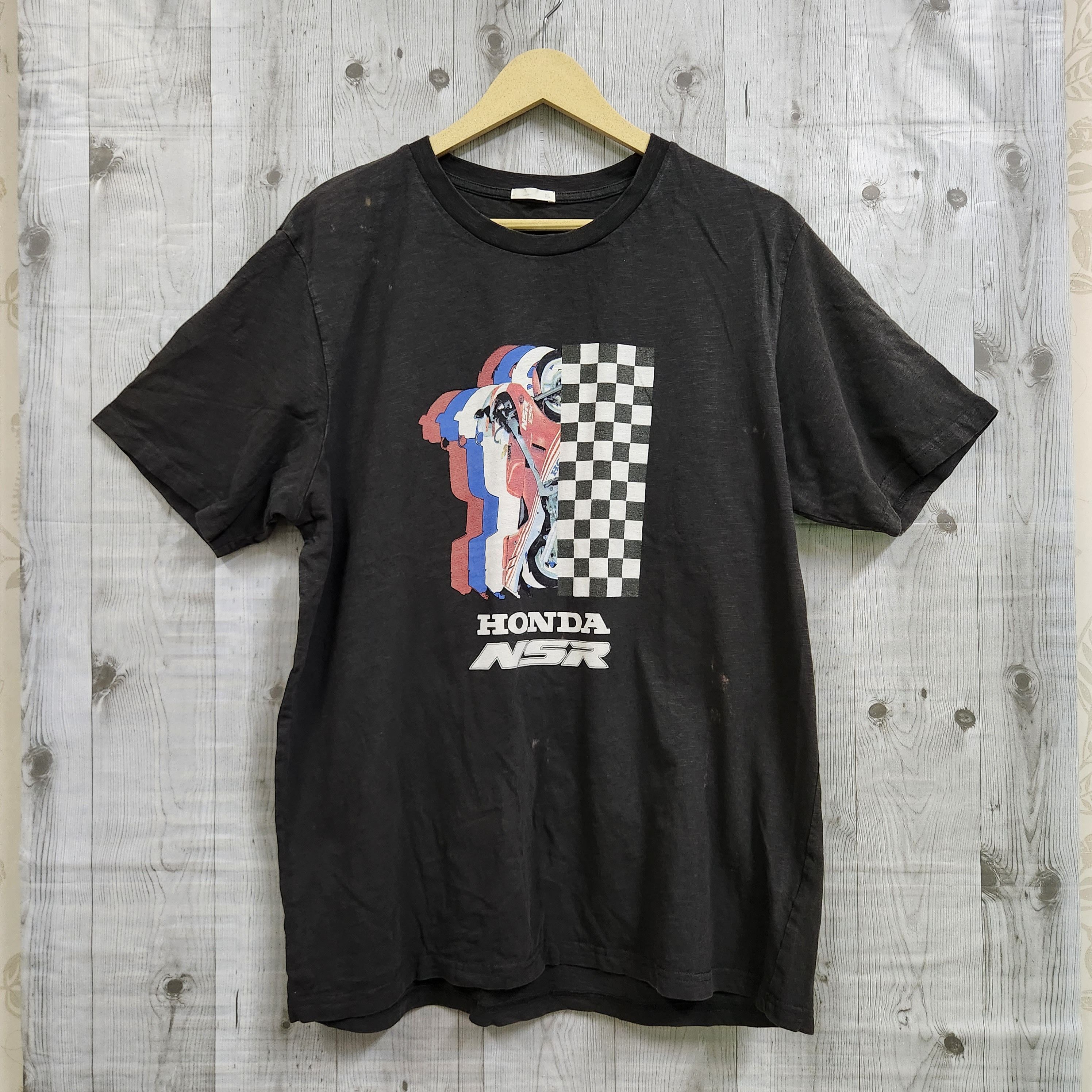 Honda NSR X GU Japanese Brand TShirt Y2K - 1