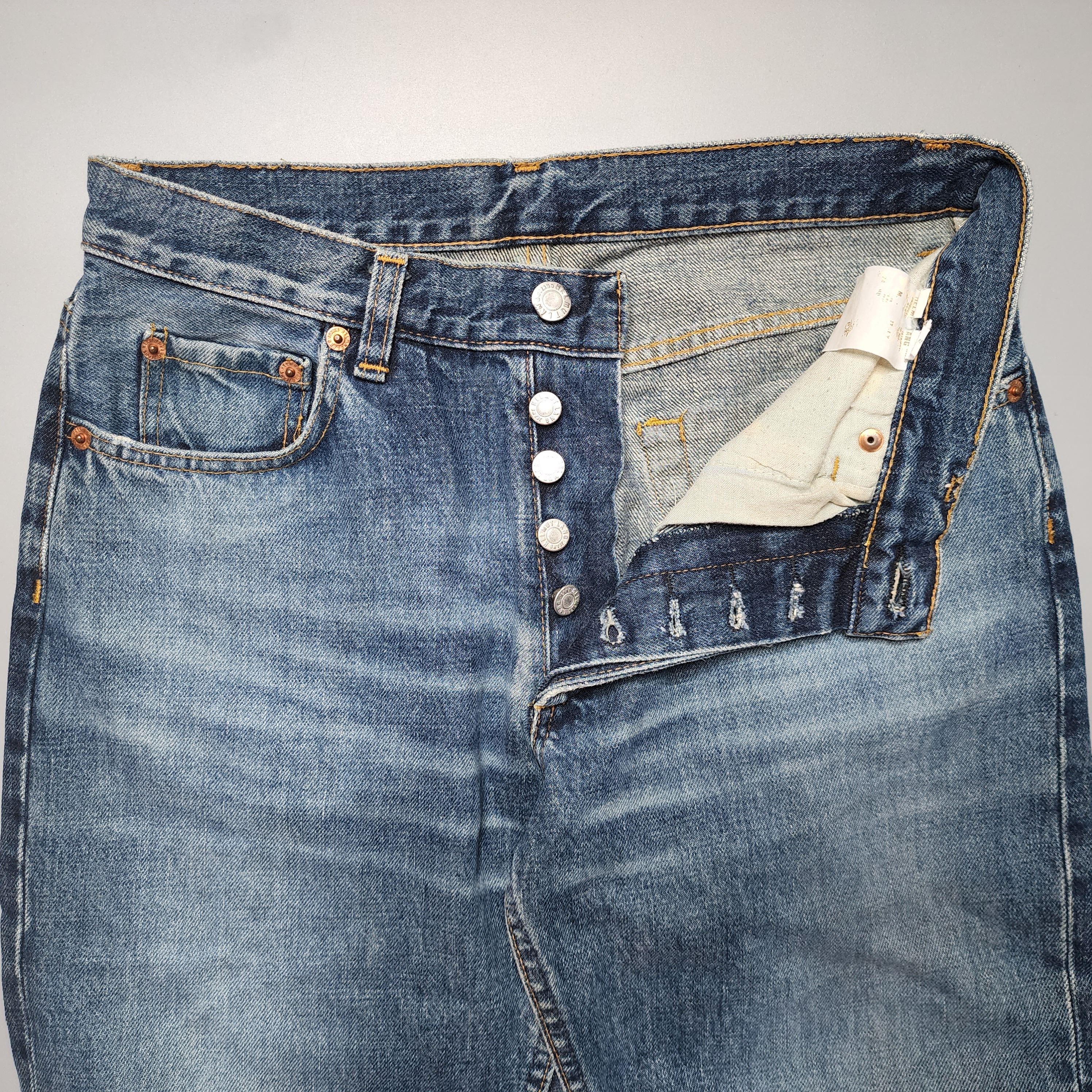 Helmut Lang - SS98 Blue Washed Vintage Jeans - 3